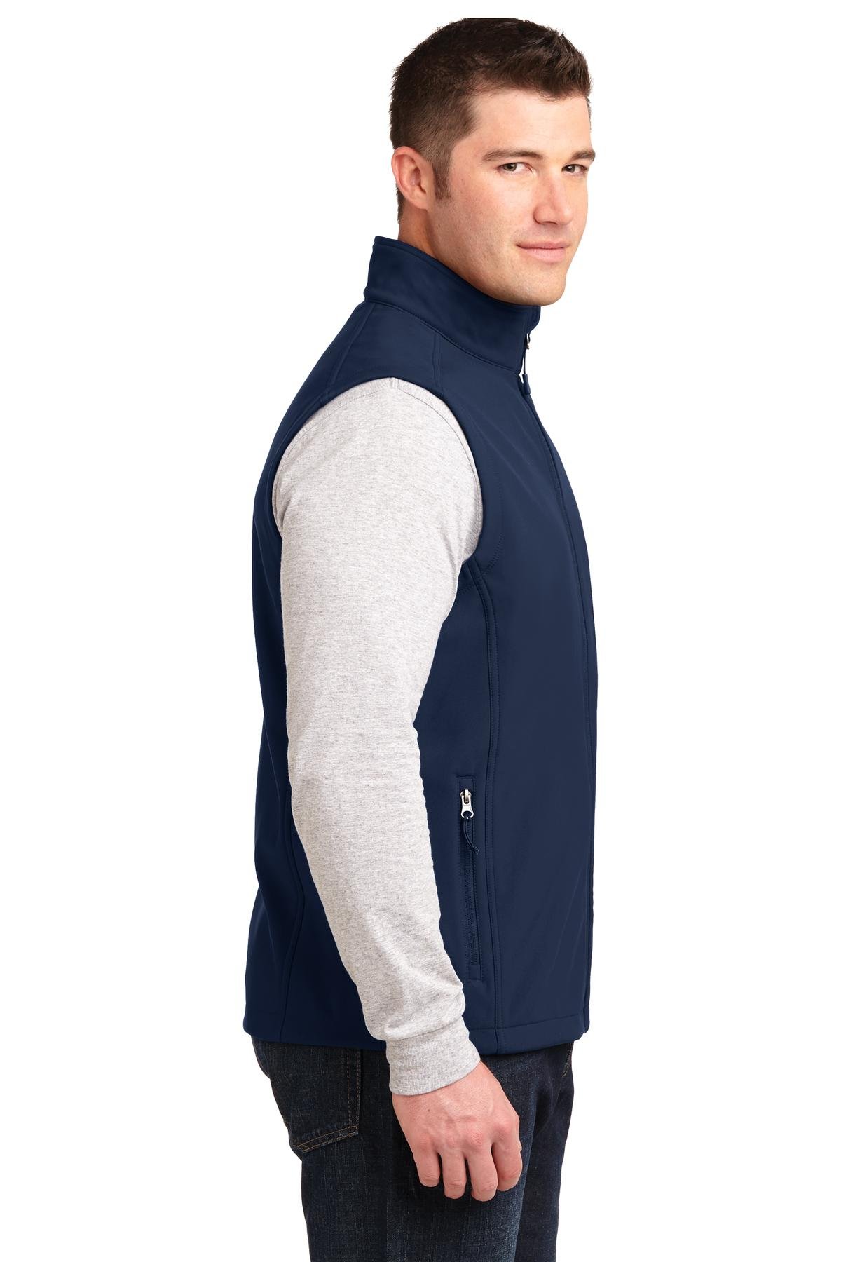 Port Authority Men's Core Soft Shell Vest - XXL Dress Blue Navy - Lightweight & Warm for Outdoor Work & Casual Wear