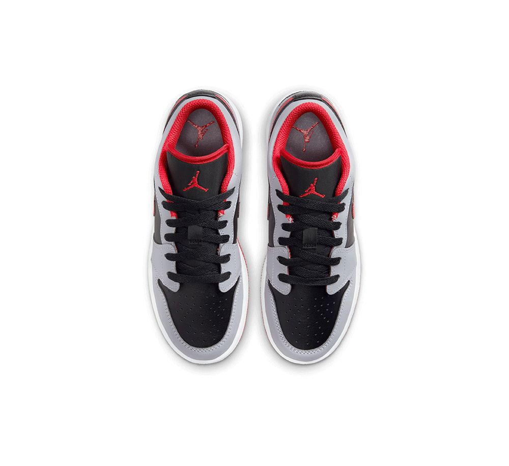 AIR JORDAN 1 LOW (GS) Basketball Shoes for Girls - Retro Style Sneakers for School, Sports & Casual Wear