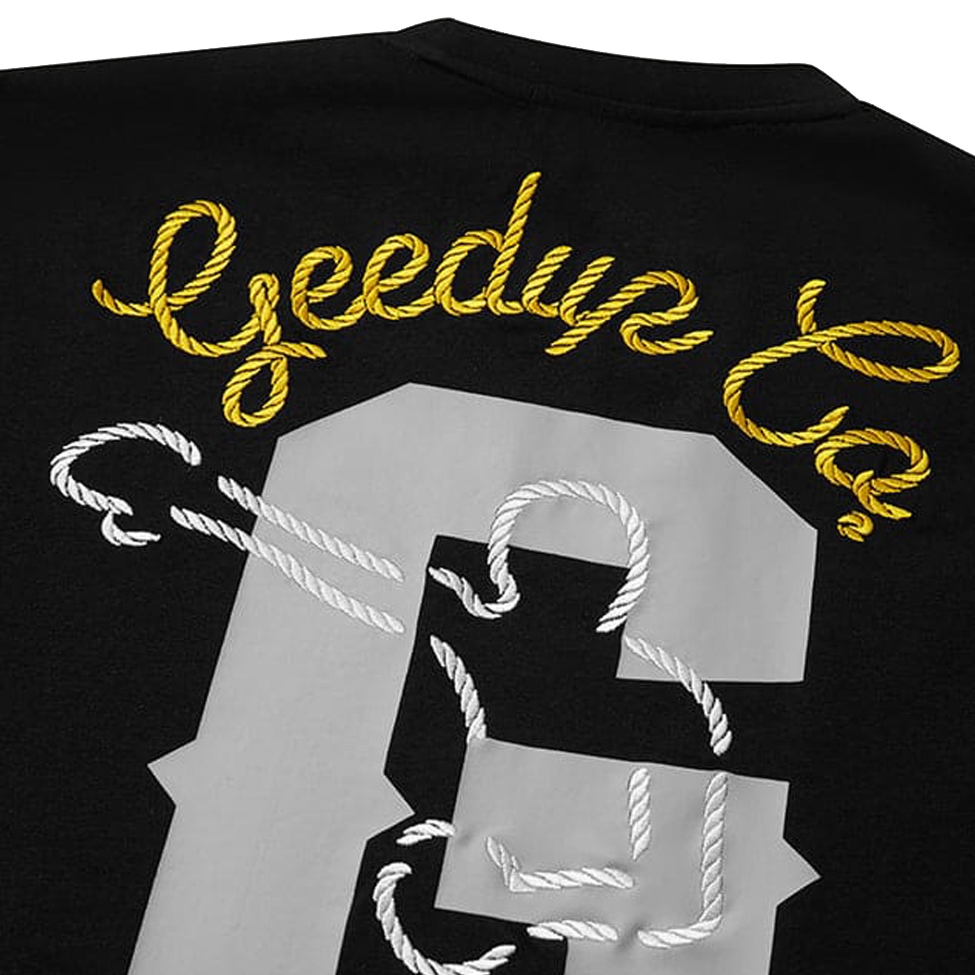 Geedup Boxer T-Shirt for Men - Black & Yellow Design (2025) | Comfortable Cotton Tee for Gym, Workout & Casual Wear