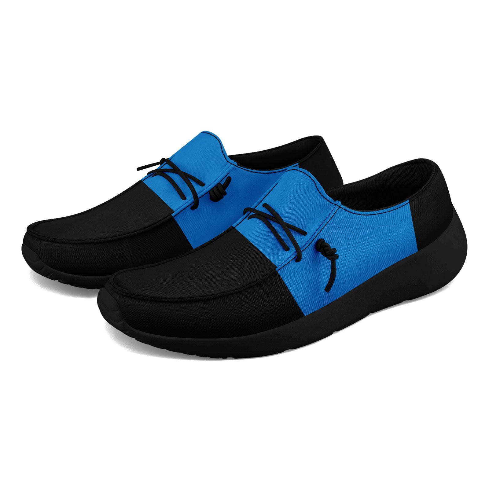 Custom Carolina Black & Blue Personalized Sneakers - FN018 D020278 - Handmade Online - Perfect for Casual Wear, Sports & Fashion Outfits
