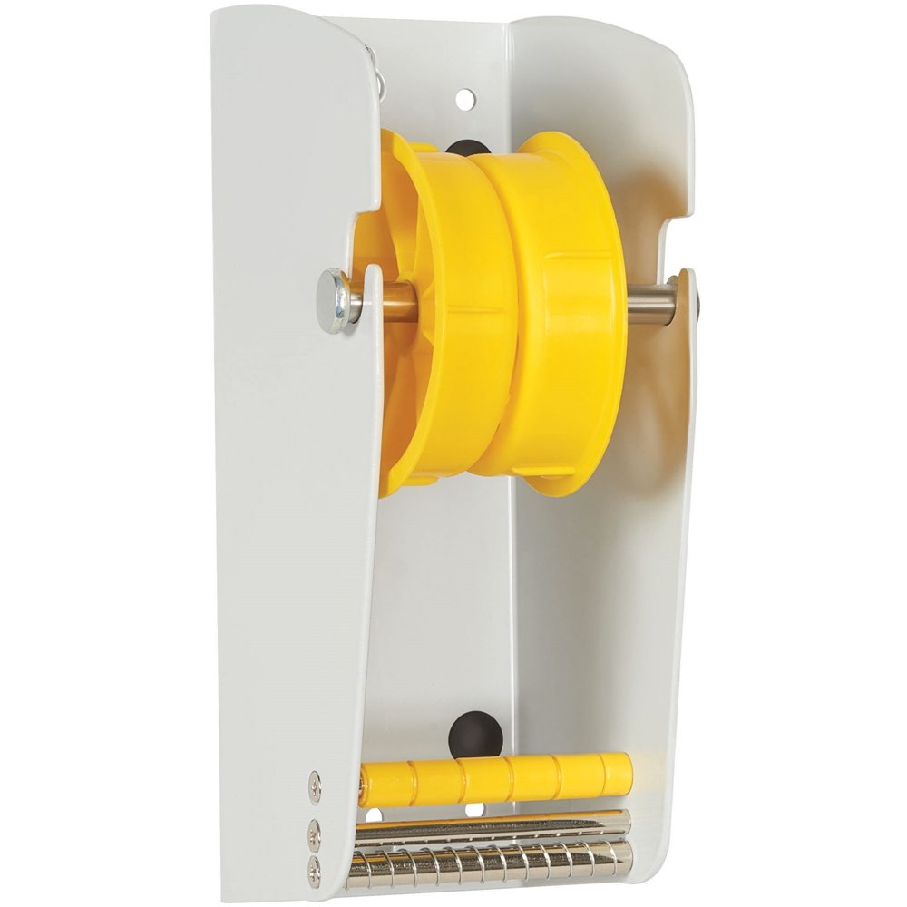 Aviditi 3 Inch Wall Mount Label Dispenser - Easy Peel & Apply for Retail, Warehouse & Office Organization