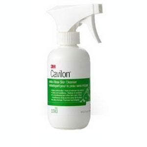 3M Cavilon No Rinse Skin Cleanser - 8 oz (1 Count) | Gentle No-Rinse Cleansing for Sensitive Skin | Ideal for Bedridden Patients & Travel Use