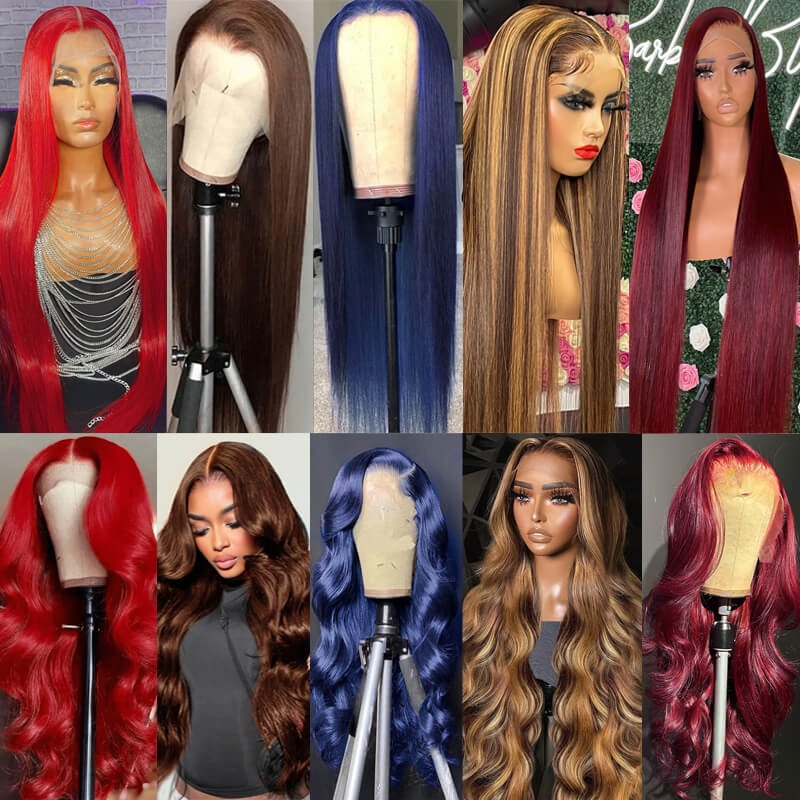 26inch Pre-Colored 13x6 Lace Frontal Wig - Body Wave/Straight Human Hair Wig for Black Women | Natural Look & Comfort | Perfect for Daily Wear, Parties & Special Occasions