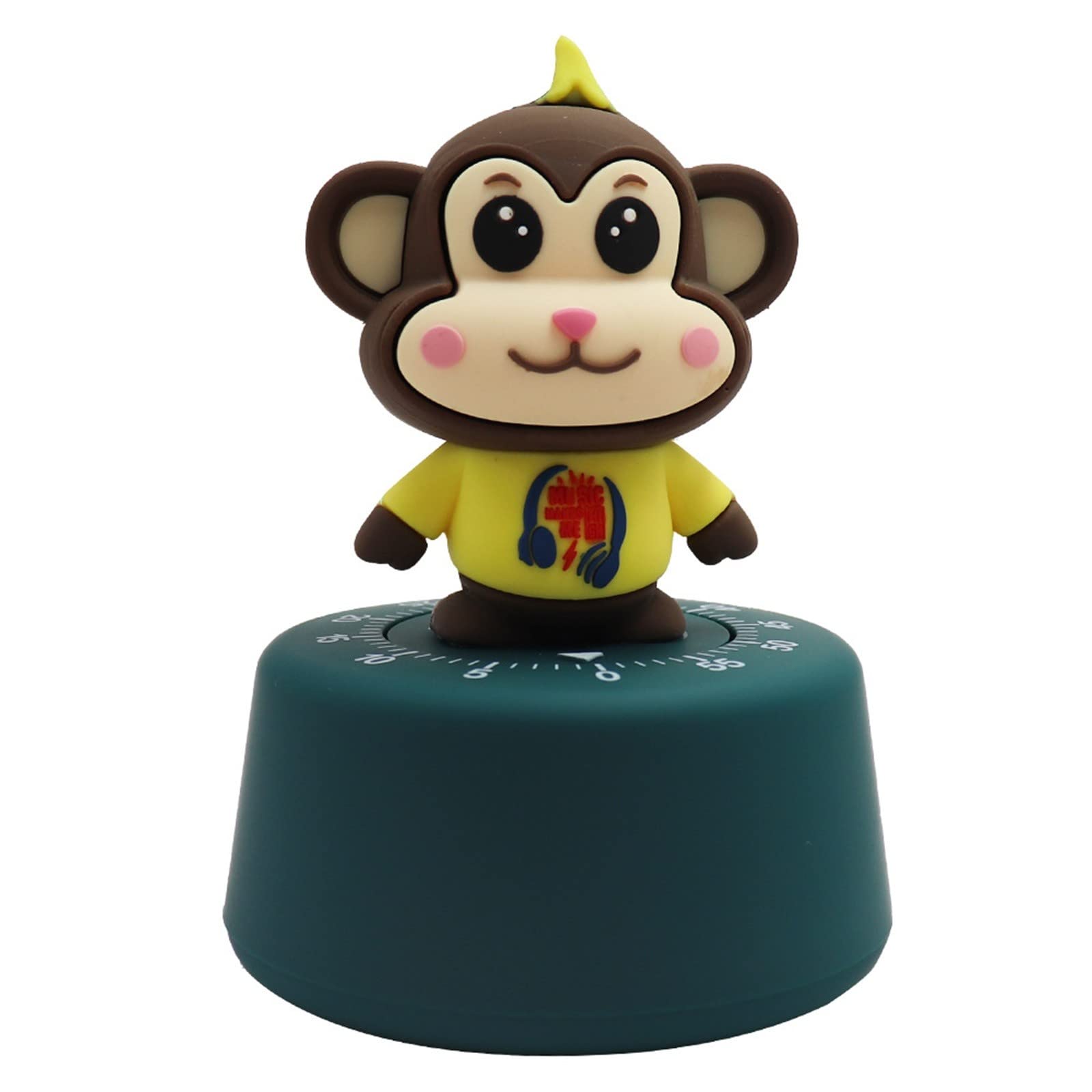 Animal Mechanical Multi-Color Cartoon Timer - Creative Stopwatch Clock for Students, Men's Leather Watch with Reminder Function | Perfect for Study Sessions, Workouts & Time Management