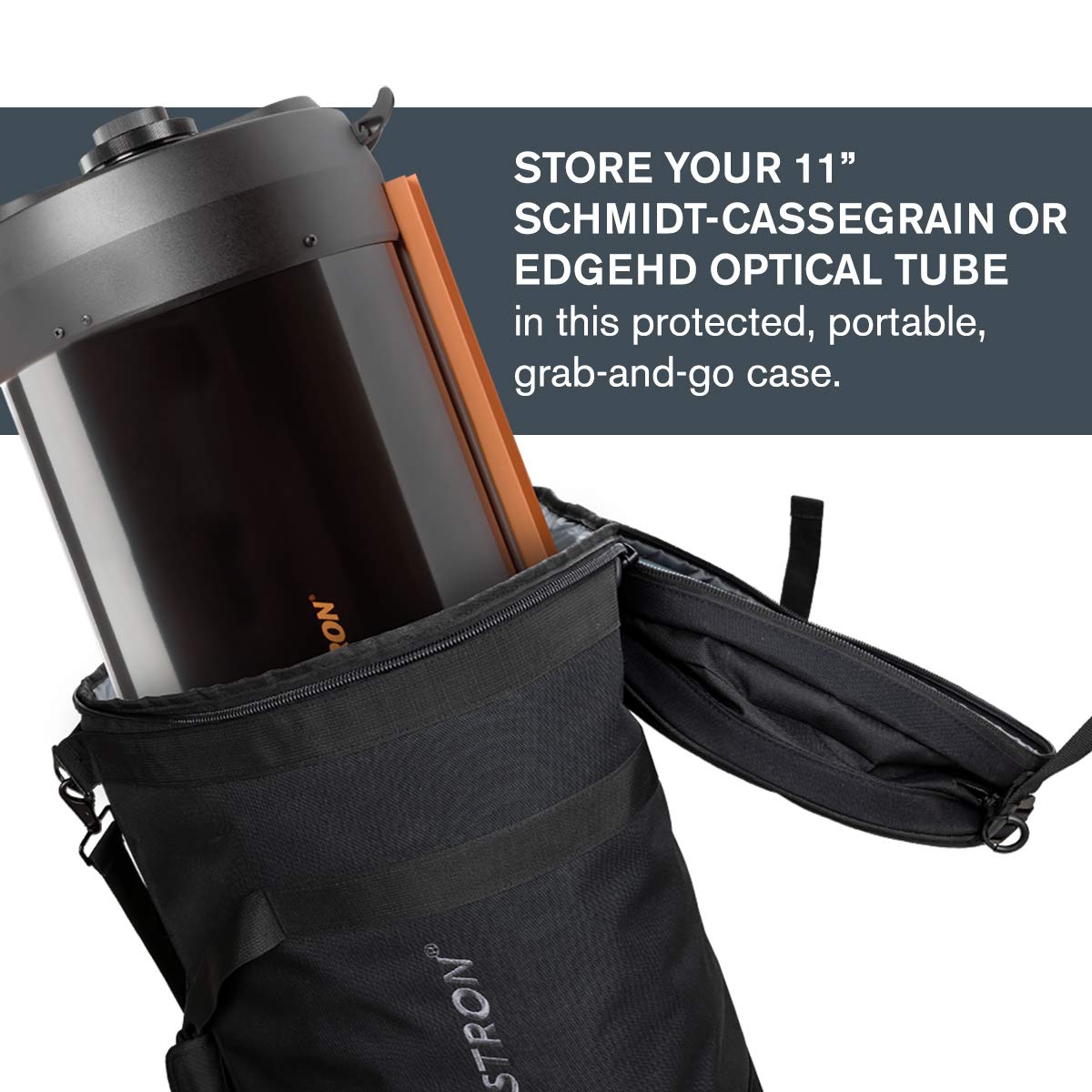 Celestron 11-inch Telescope Optical Tube & 34-inch Tripod Storage Bags - Durable Protective Carrying Case for Astronomy Equipment - Perfect for Stargazing, Travel & Outdoor Observation