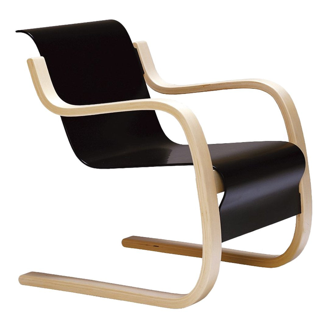 Artek 42 Armchair - Modern Scandinavian Lounge Chair for Living Room, Office & Reading Nook - Durable Wooden Frame & Comfortable Upholstery