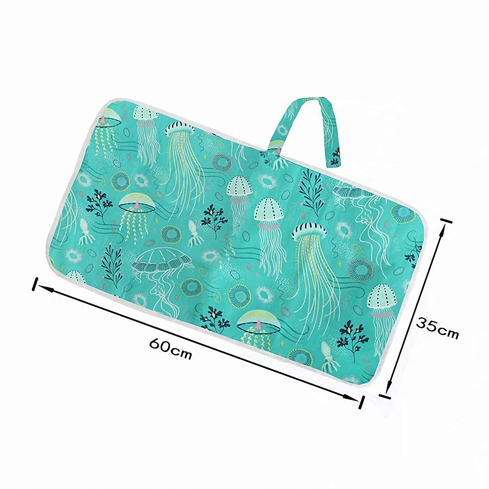 Washable & Reusable Diaper Changing Pad - Breathable Baby Changing Mat for Infants, Portable Travel Changing Pad Liners | Perfect for Nursery, Daycare & On-the-Go Parents