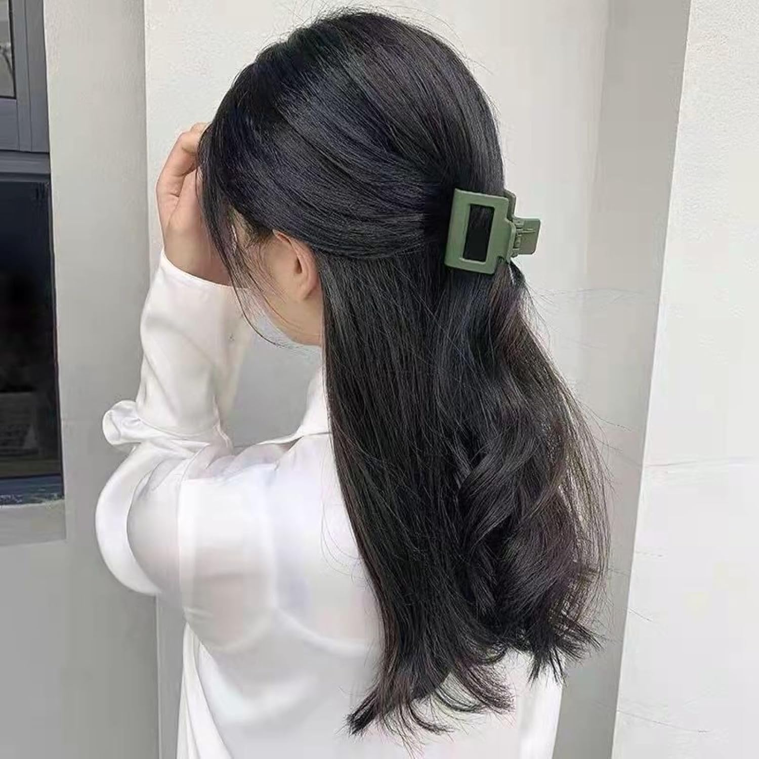 2 Inch Matte Hair Claw Clips 6Pcs - for Women & Girls with Thin to Thick Hair | Perfect for Work & Travel