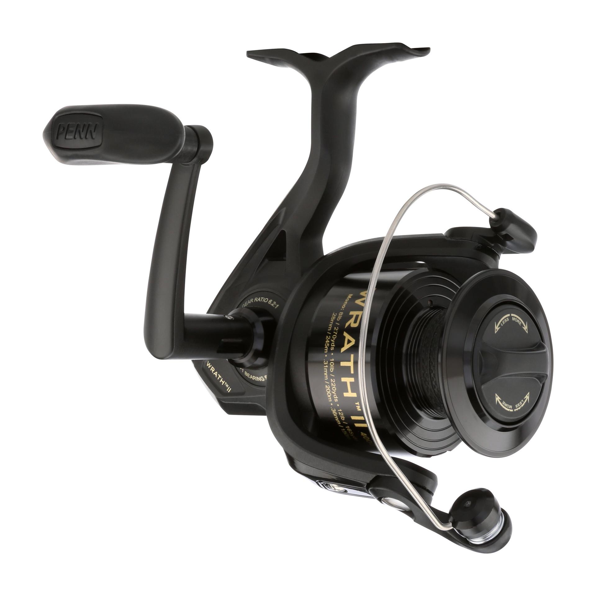 Wrath® II Spinning Reel - High Performance Saltwater Fishing Reel with Smooth Drag System | Perfect for Offshore, Surf, and Pier Fishing