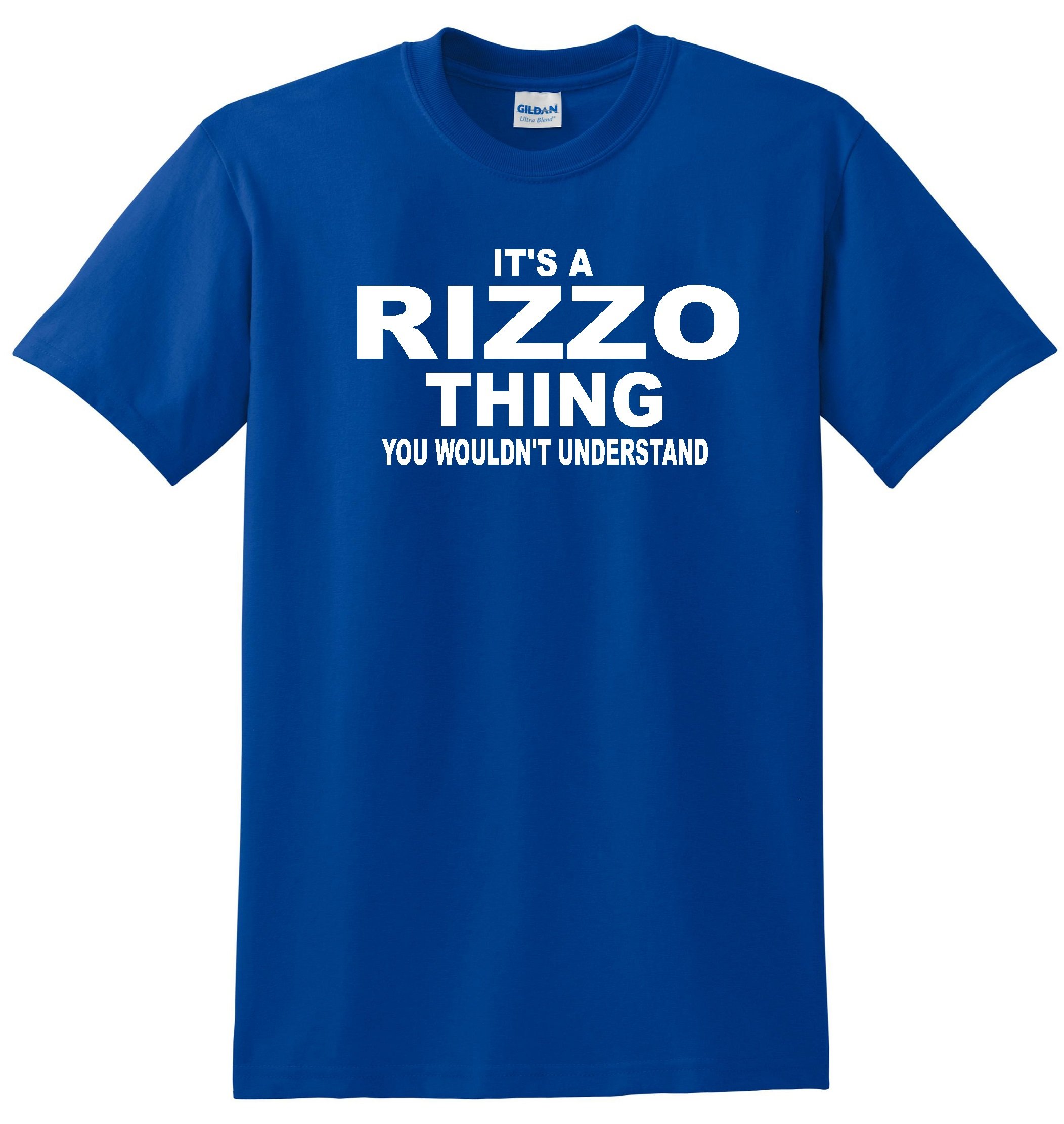 STUFF WITH ATTITUDE Rizzo Thing Royal Blue T-Shirt | Cool Graphic Tee for Men & Women | Perfect for Casual Wear, Concerts & Street Style
