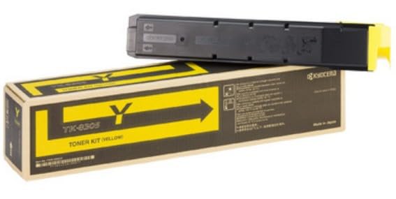 Kyocera 3050 3550Ci Yellow Toner Cartridge - High Yield Replacement for Kyocera Printers - Perfect for Office & Home Printing