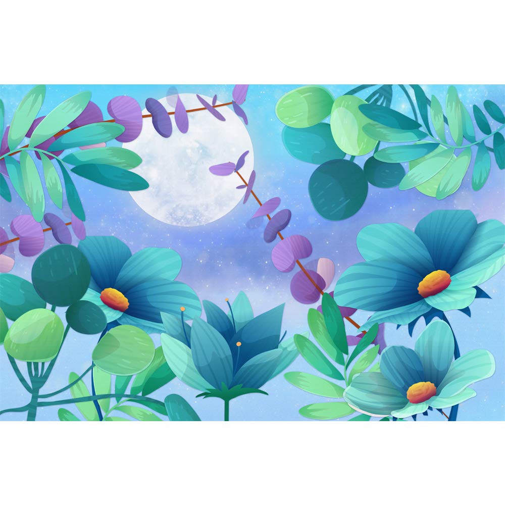 Green Plants & Animals Removable Peel and Stick Wallpaper - 66x96 Inches Wall Mural for Bedroom Decor | Easy DIY Home Wall Stickers for Nursery, Living Room, Dorm