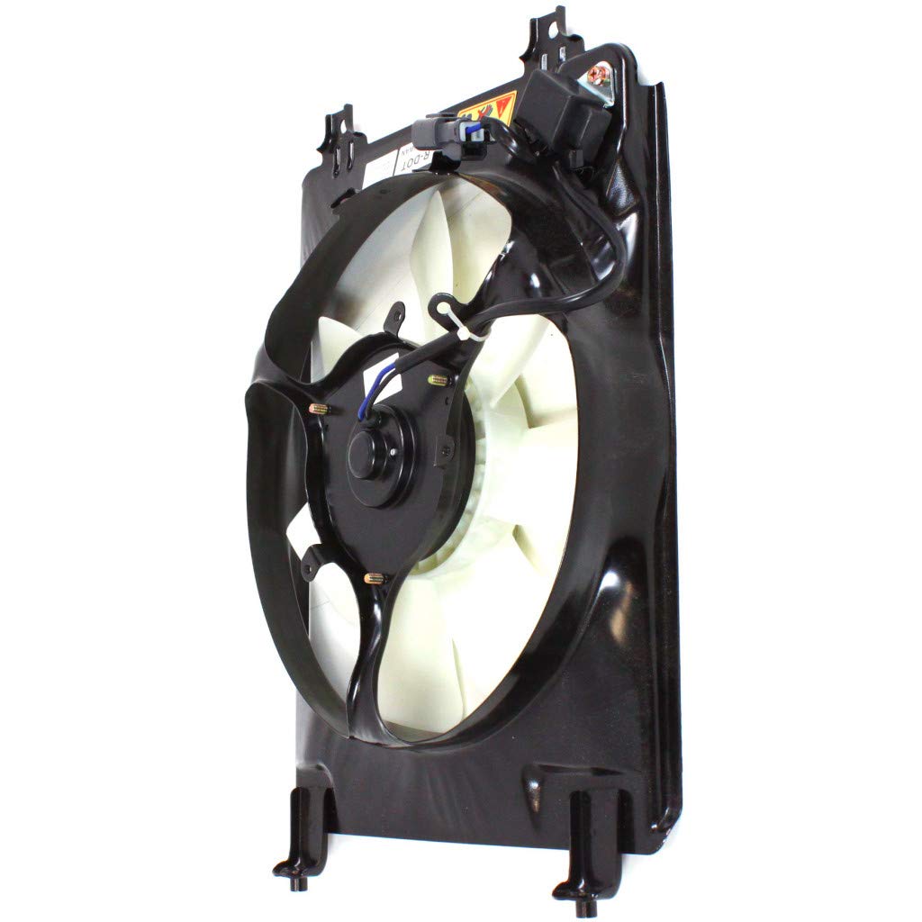 2006-2011 Honda Civic 1.8L A/C Condenser Fan Passenger Side Replacement - Compatible with Auto/Manual Transmission, Coupe & Sedan Models - Fits Part Numbers HO3115129, 38611RNAA01, 38615RNAA01 | Perfect for AC System Repair & Summer Cooling Maintenance