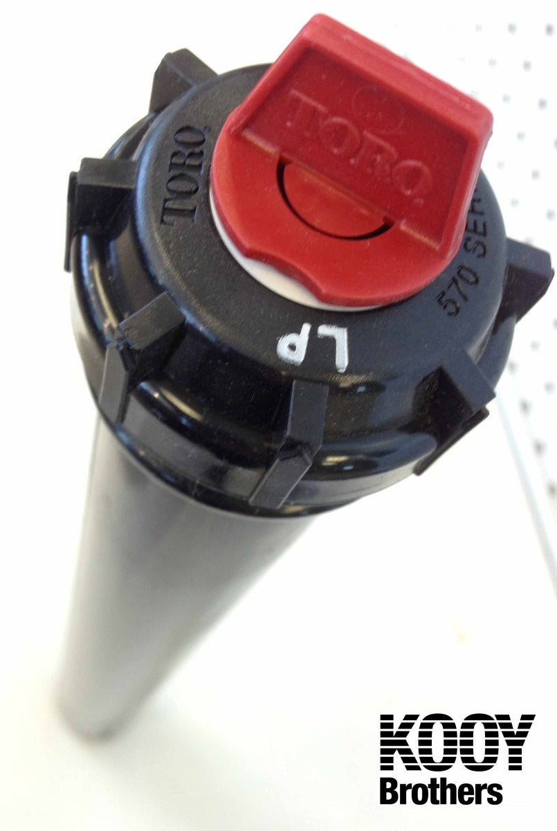 Toro 570Z 12-Pattern Adjustable Lawn Sprinkler Head - 12 Spray Settings for Even Water Distribution | Perfect for Residential Lawns, Gardens & Landscaping