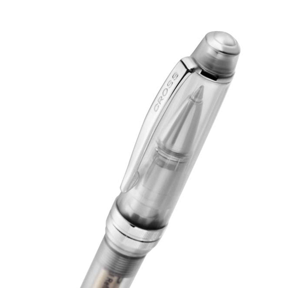 Cross Bailey Light Translucent Clear Resin Rollerball Pen - Premium Writing Instrument for Office, School & Journaling - Smooth Ink Flow for Everyday Use & Gift Giving