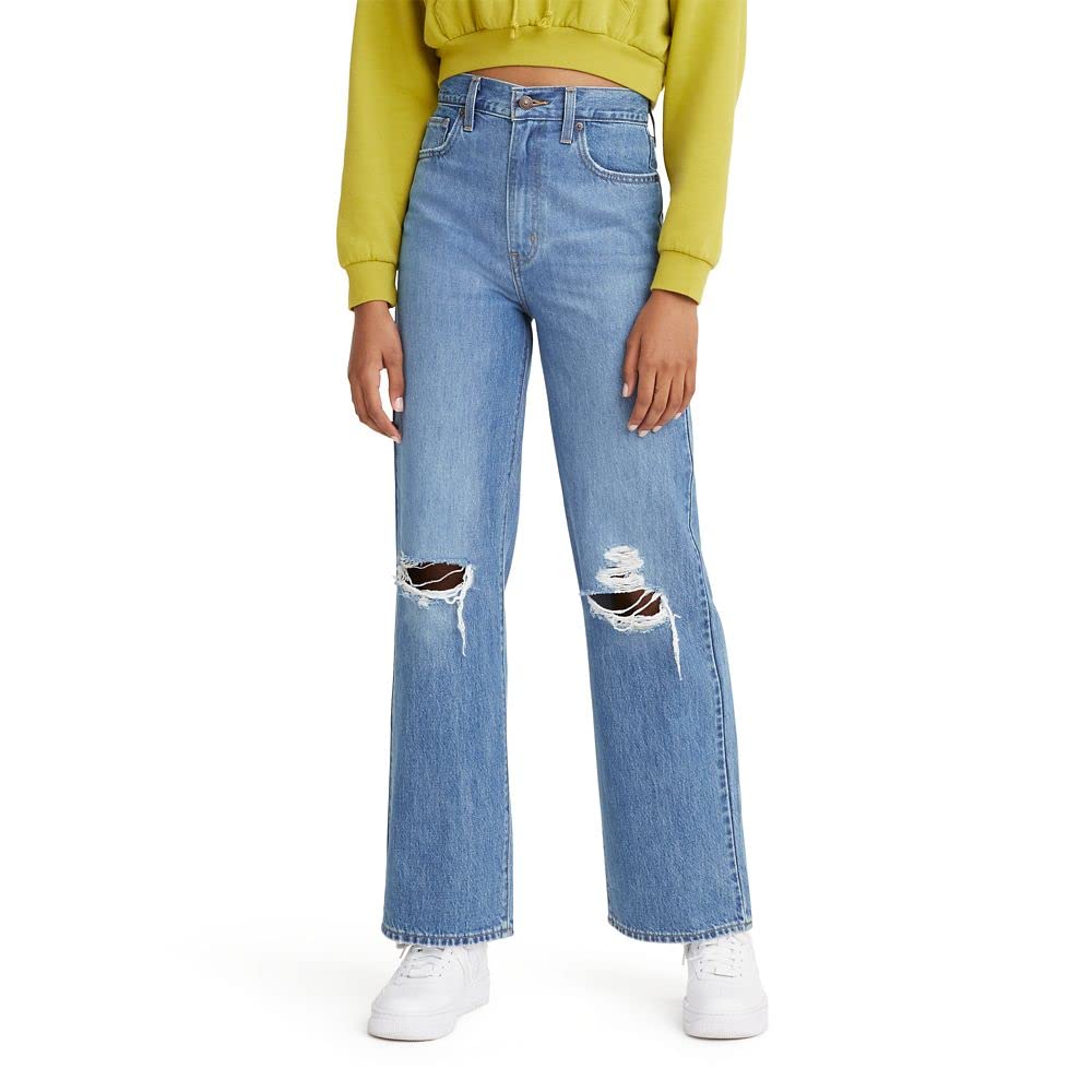 Levi's Women's High Waisted Straight Leg Jeans - Classic Denim Pants for Casual Wear, Office & Everyday Outfits