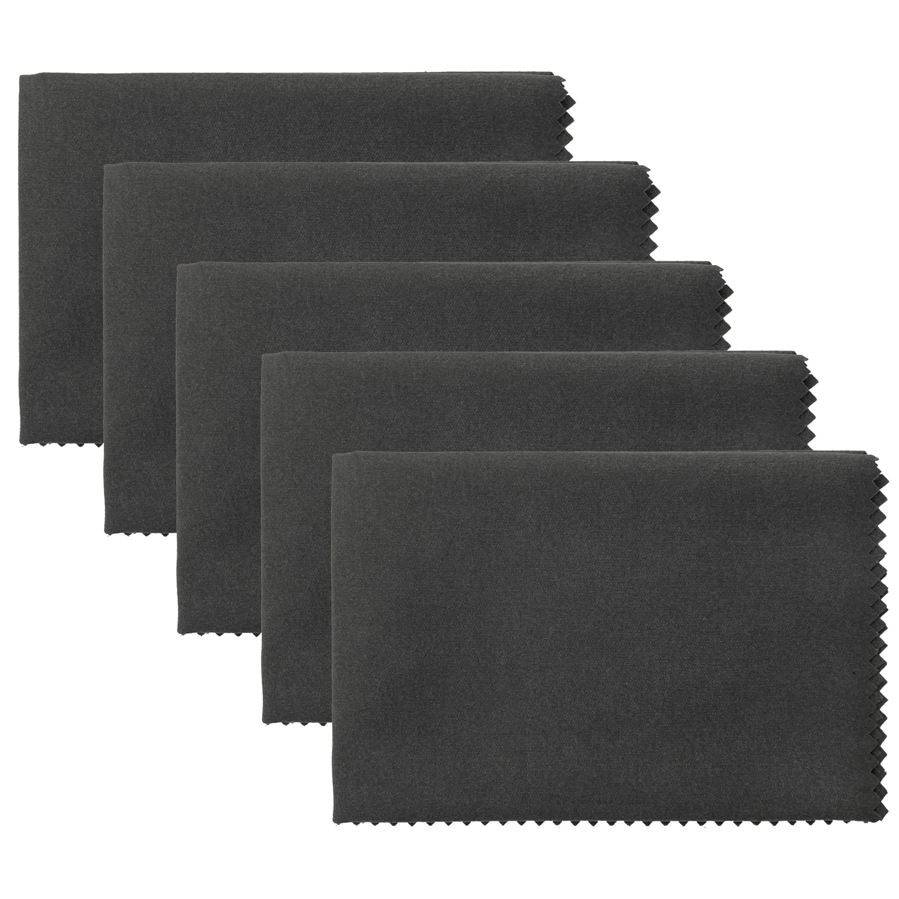 Premium 12x12 Inch Silicone Gun Cleaning Cloth - Lint-Free Grey Microfiber Polishing Wipe for Firearms | Reusable Gun Cleaning Towel for Knives, Fishing Reels & Hunting Gear | Perfect for Range Days & Firearm Maintenance