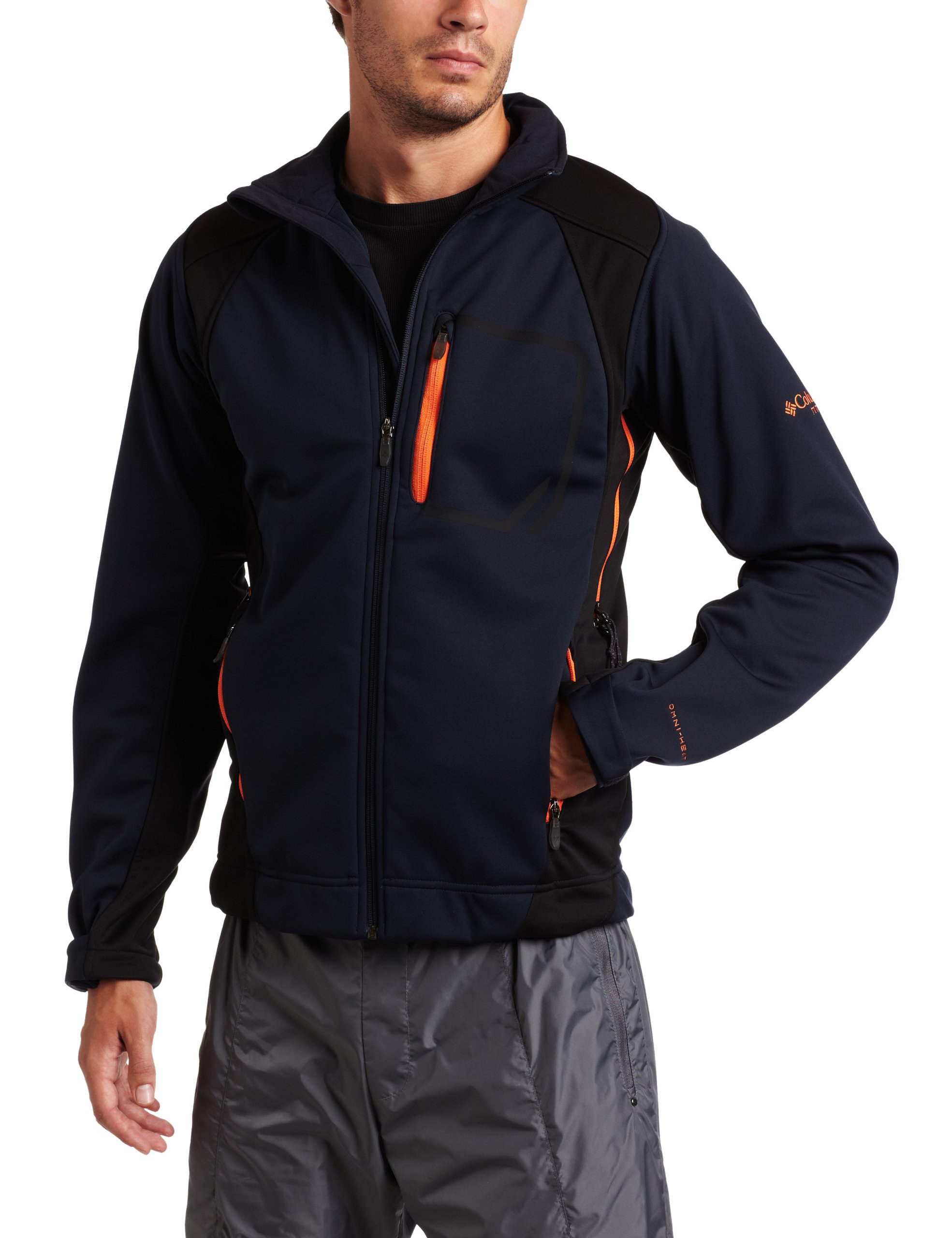 Columbia Men's Key Three Softshell Jacket - Water-Resistant, Windproof & Breathable Outdoor Jacket for Hiking, Camping & Everyday Wear