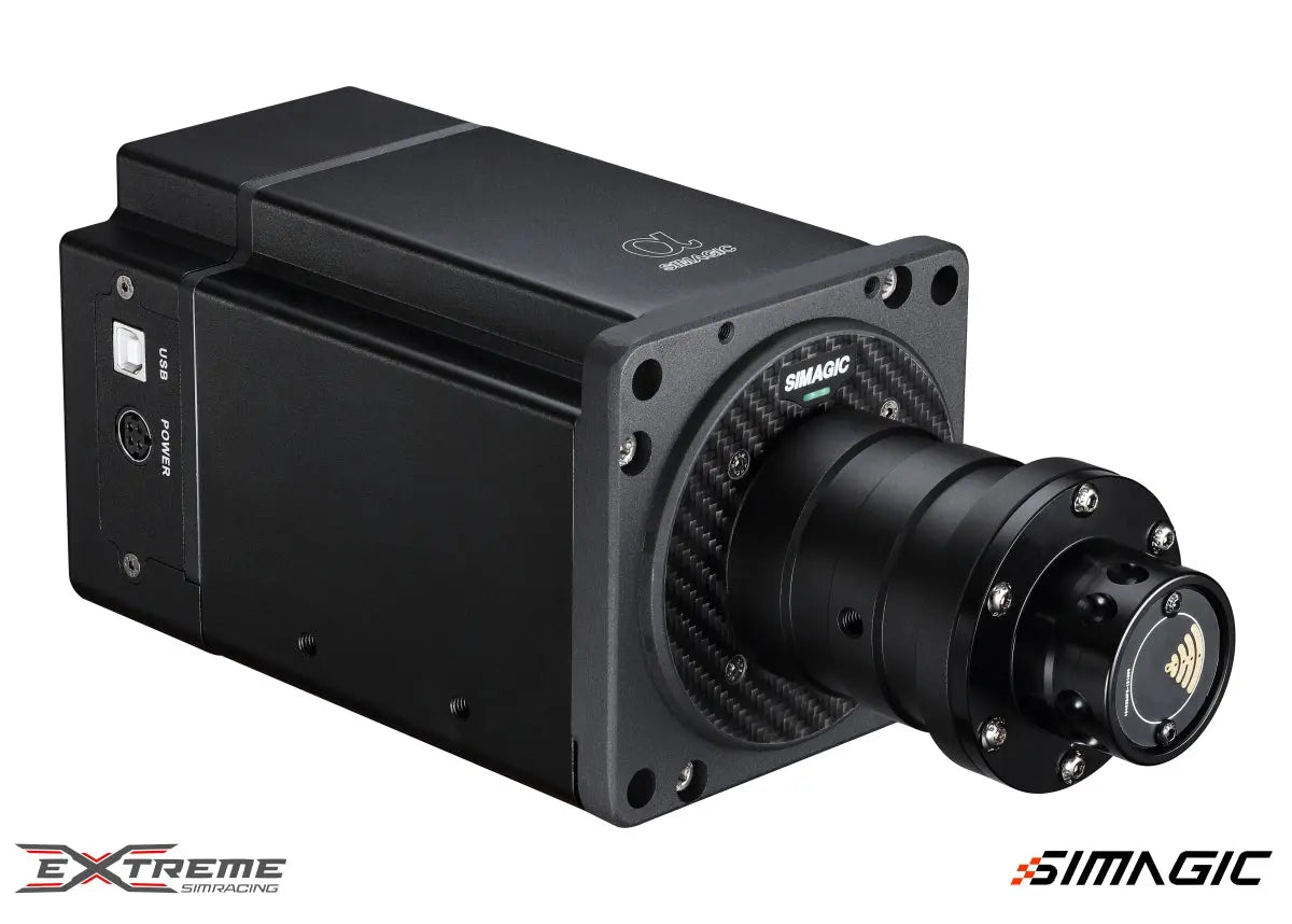 Simagic Alpha Direct Drive Wheel Base - 15Nm Torque for Realistic Racing Simulation | Compatible with PC & PS5 | Perfect for Sim Racing Enthusiasts & Professional Gamers