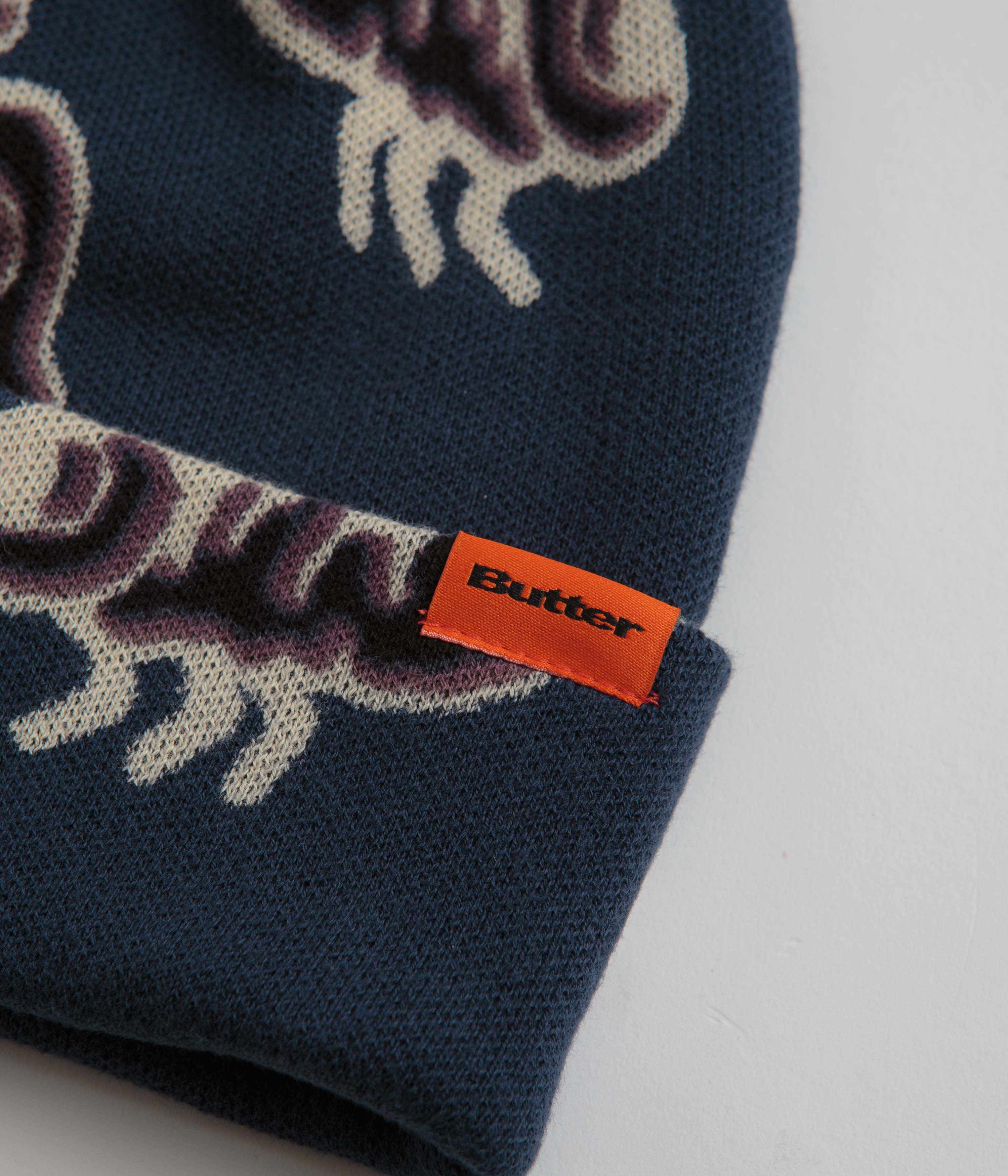 Butter Goods Critter Beanie Slate - Cozy Winter Hat for Men & Women - Perfect for Skiing, Snowboarding & Outdoor Activities