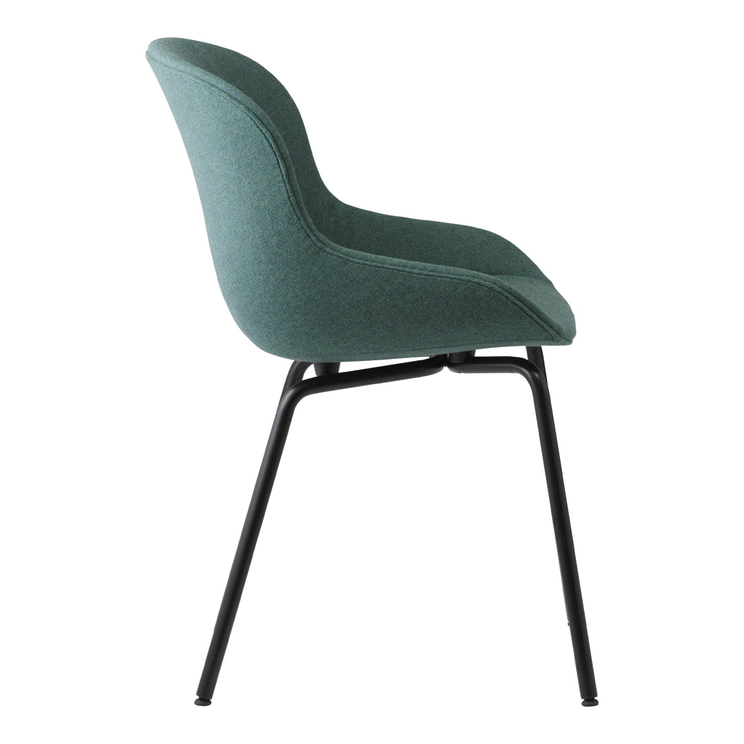 Premium Hyg Comfort Chair - Fully Upholstered with Sturdy Steel Legs for Office, Living Room & Home Decor