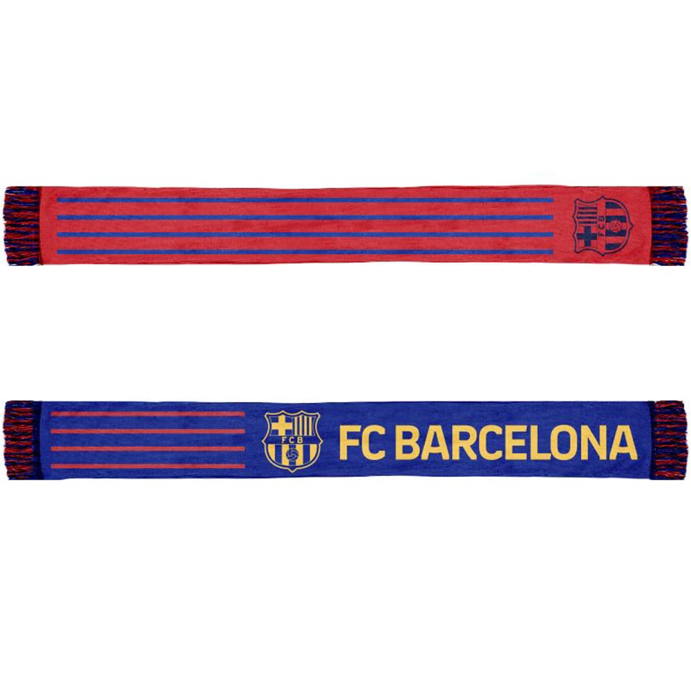 Official Soccer Team Scarf with Club Logo - Premium Reversible Knit Warm Winter Scarf for Football Fans - Perfect for Stadium Games, Cold Weather & Team Spirit Support