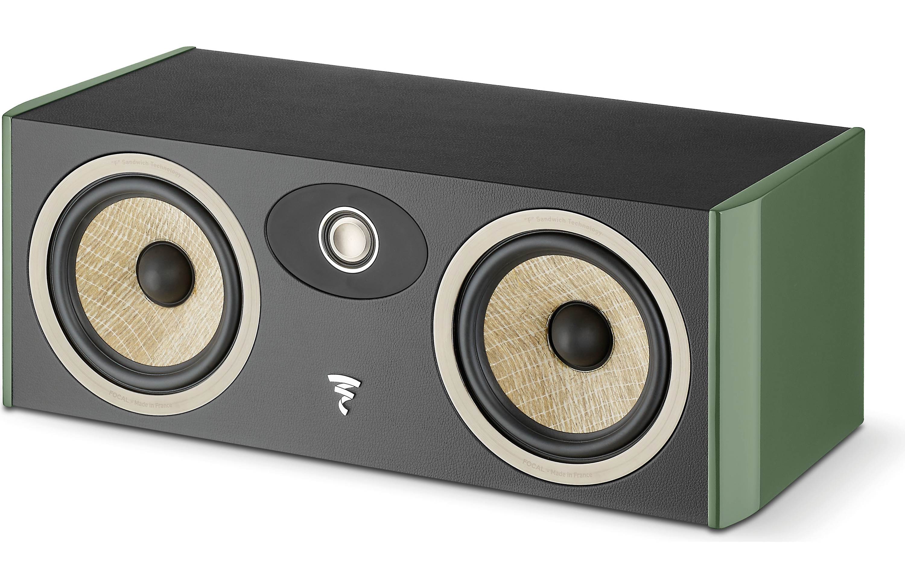 Focal Aria Evo X 2-Way Center Channel Speaker - High-End Home Theater Audio System for Movies & Music (Each)