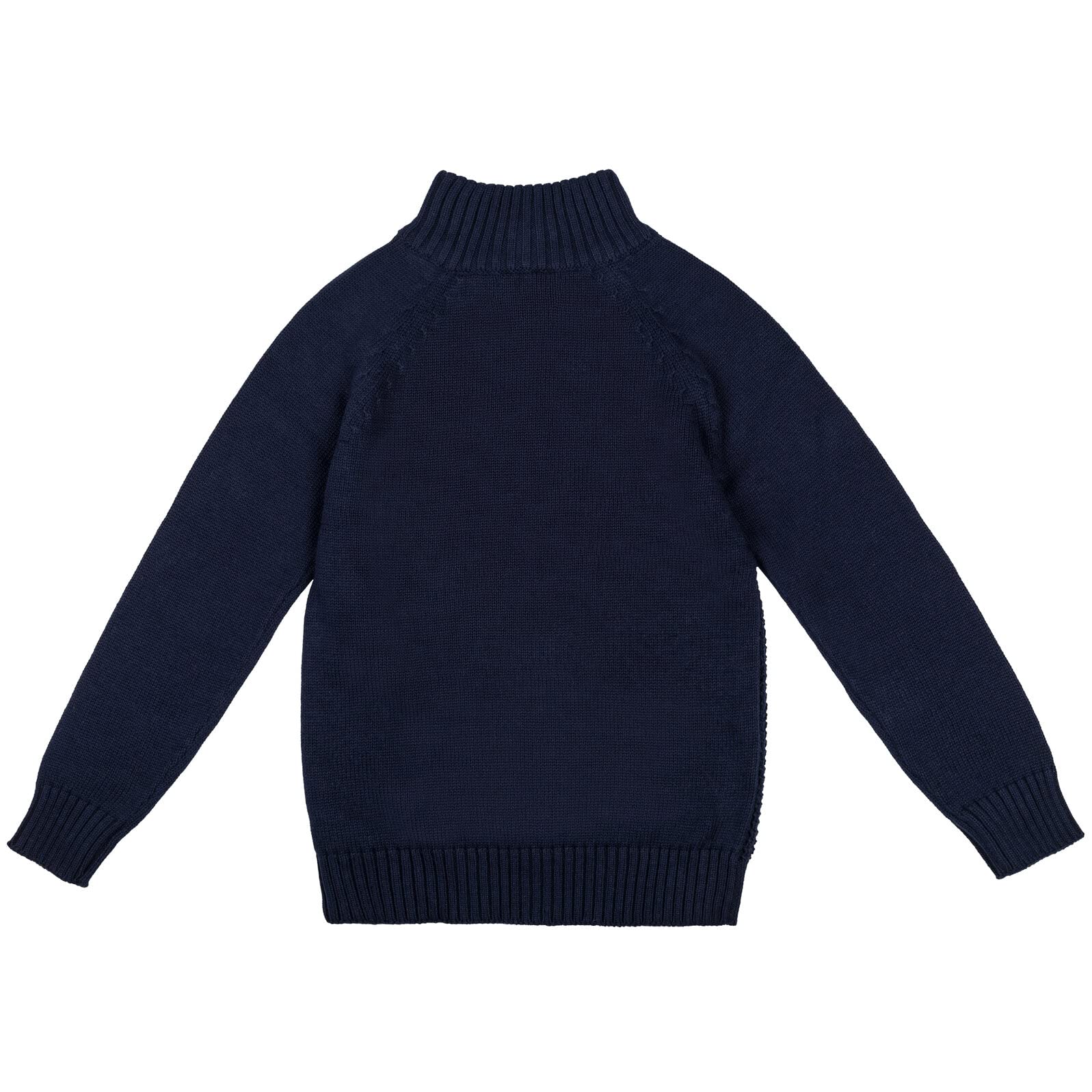 Half Zip Long Sleeve Sweater for Kids - Warm Pullover for Boys & Girls (Toddler to Big Kid) - Perfect for School, Playdates & Outdoor Activities