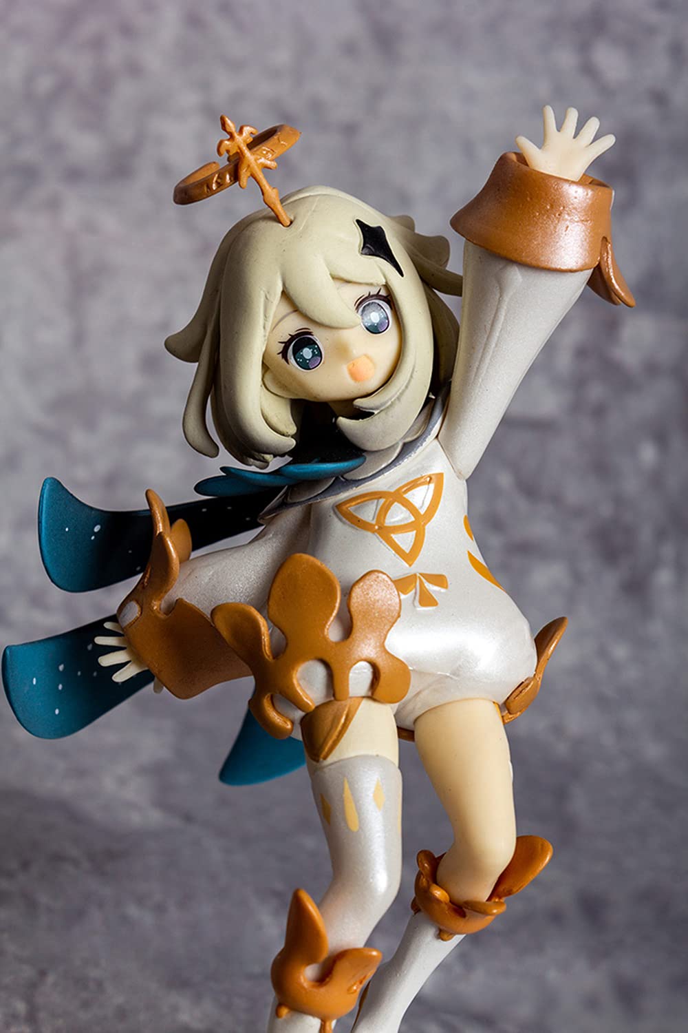 Genshin Impact Paimon 1/7 Scale PVC Anime Figure - Pre-Painted Collectible Statue for Display & Gaming Room Decor