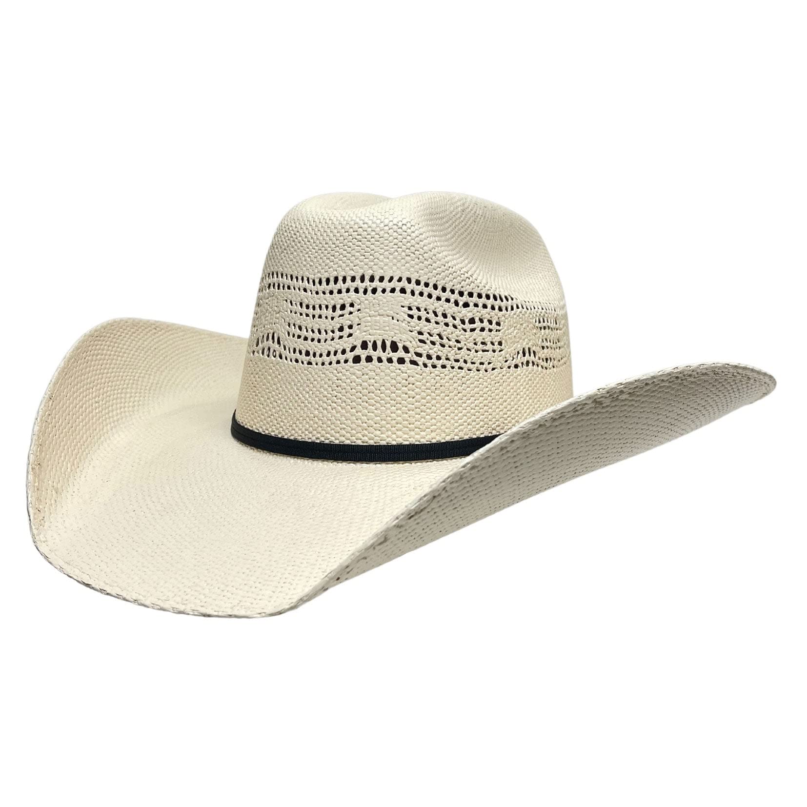 American Hat Makers Straw Sun Hat for Men - Breathable UV Protection Summer Hat - Perfect for Beach, Pool, Fishing & Outdoor Activities