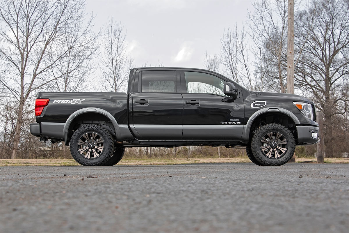 Nissan Titan 3 Inch Lift Kit with N3 Shocks | Compatible with 2WD/4WD Models (2004-2024) | Part# 83430 | Off-Roading & Truck Enhancement Upgrade