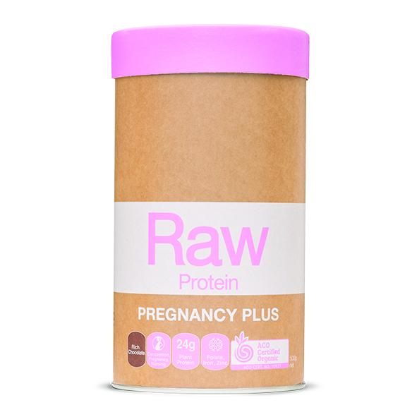 Amazonia Raw Pregnancy Plus Prenatal Vitamins - Organic & Natural Supplements for Expecting Moms - Supports Healthy Pregnancy, Fetal Development & Maternal Wellness (60 Capsules) - Ideal for Morning Sickness Relief & Nutrient Boost During Pregnancy