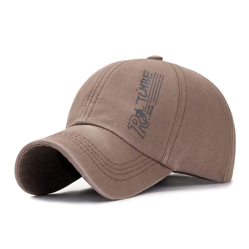 Unisex Biker Racing Trucker Hat - Cotton Motorcycle Baseball Cap for Men & Women - Adjustable One Size Fits Most - Brown - Perfect for Motorcycle Riding, Outdoor Sports & Casual Wear