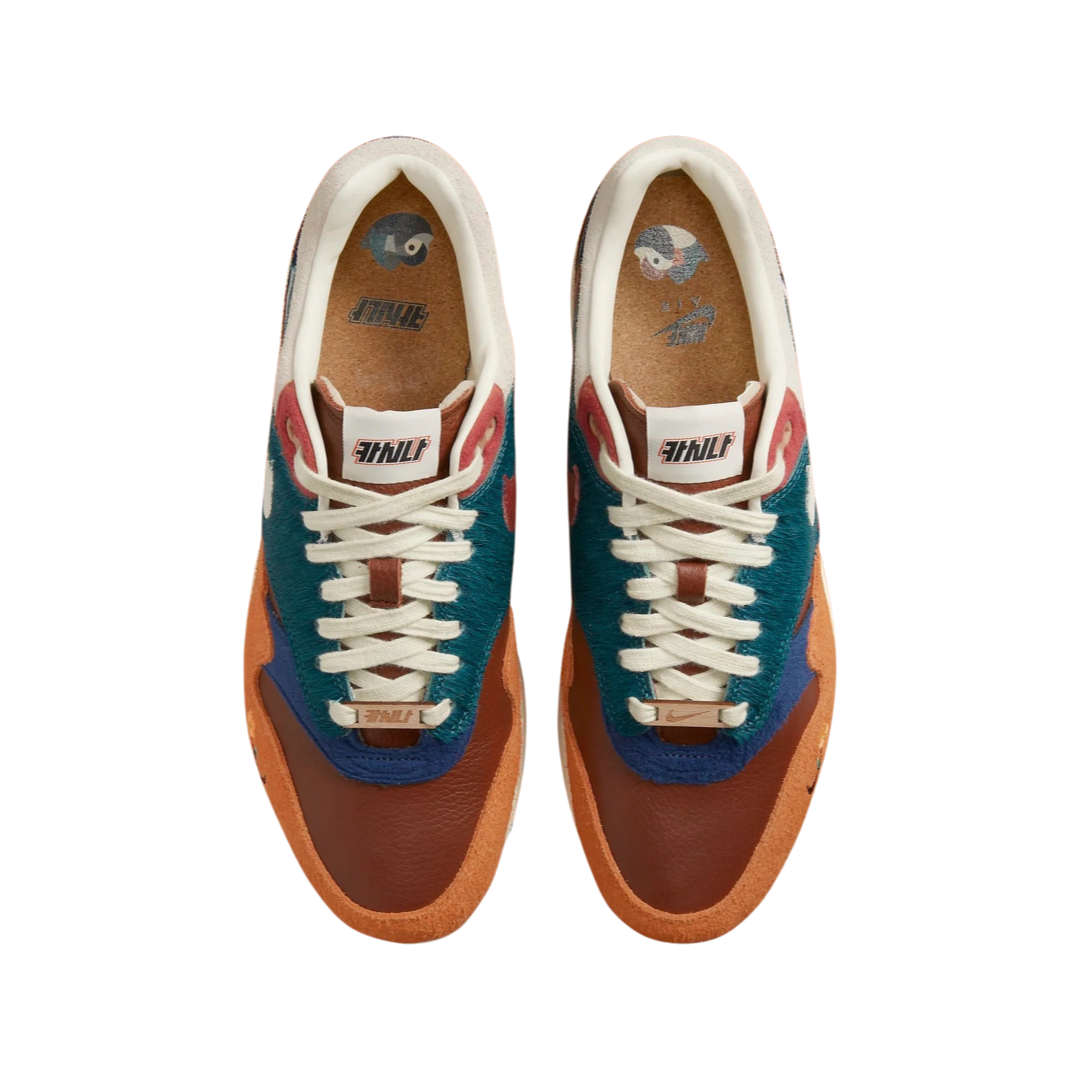 Nike Air Max 1 Kasina Won Ang Orange Sneakers - Men's Running Shoes for Casual Wear & Street Style Fashion - Perfect for Jogging, Gym Workouts & Everyday Comfort