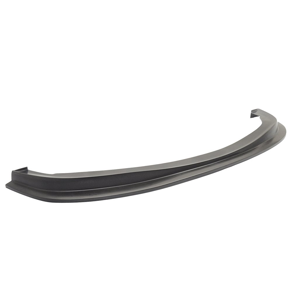 IKON MOTORSPORTS Black PU Front Bumper Lip Spoiler for 1999-2000 Mazda Miata MX-5 - Under Chin Finisher Add-On | Enhances Aerodynamics & Sporty Look for Street Racing & Car Shows