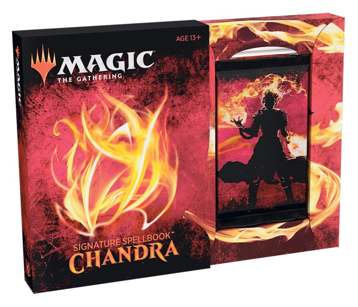 Magic The Gathering MTG Signature Spellbook Chandra - English Edition | Collectible Trading Cards for MTG Players & Fans | Perfect for Game Nights & Tournaments