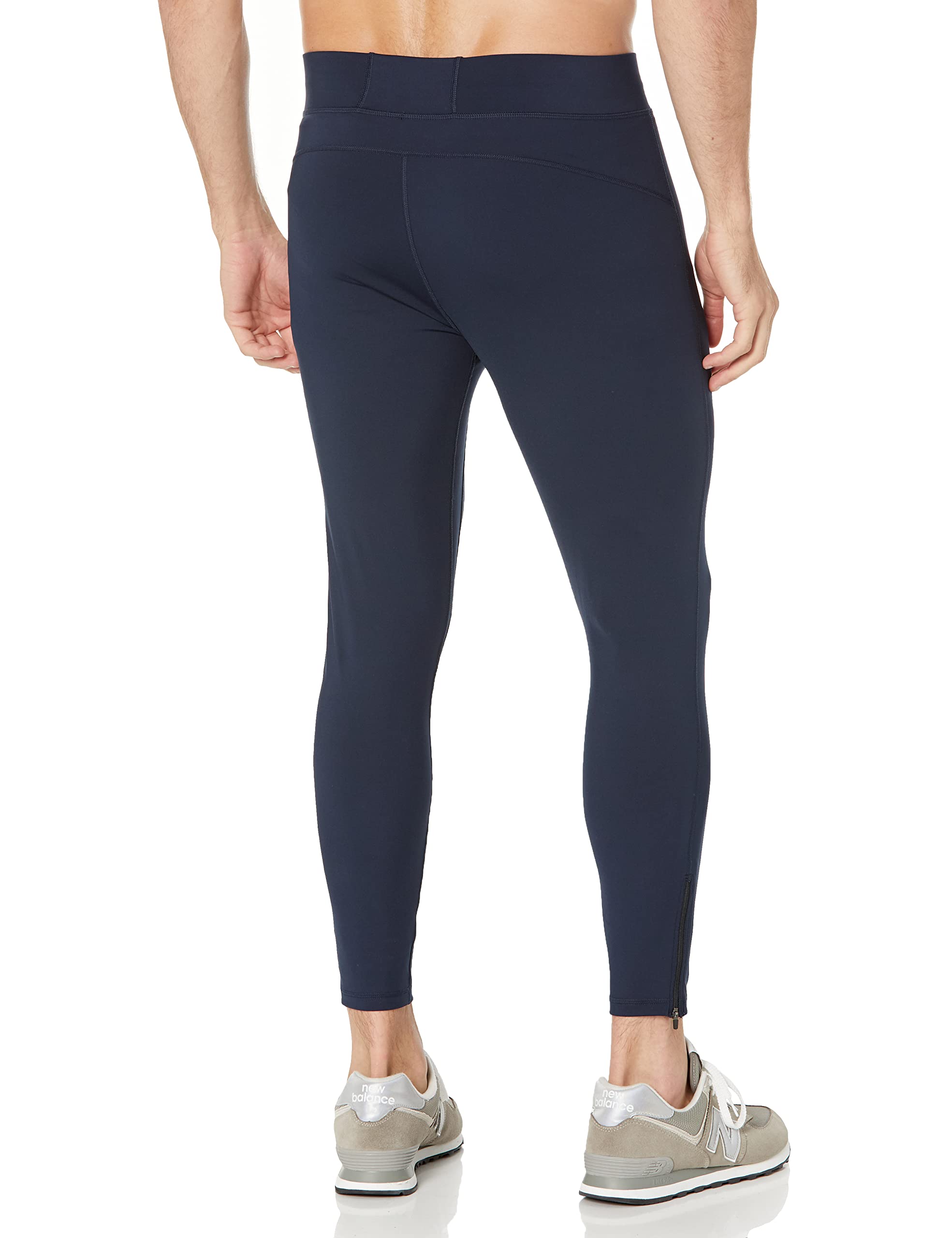 Amazon Essentials Men's Active Sculpt Tight Workout Pants - Comfortable Stretch Yoga Tights for Gym, Running & Fitness Training