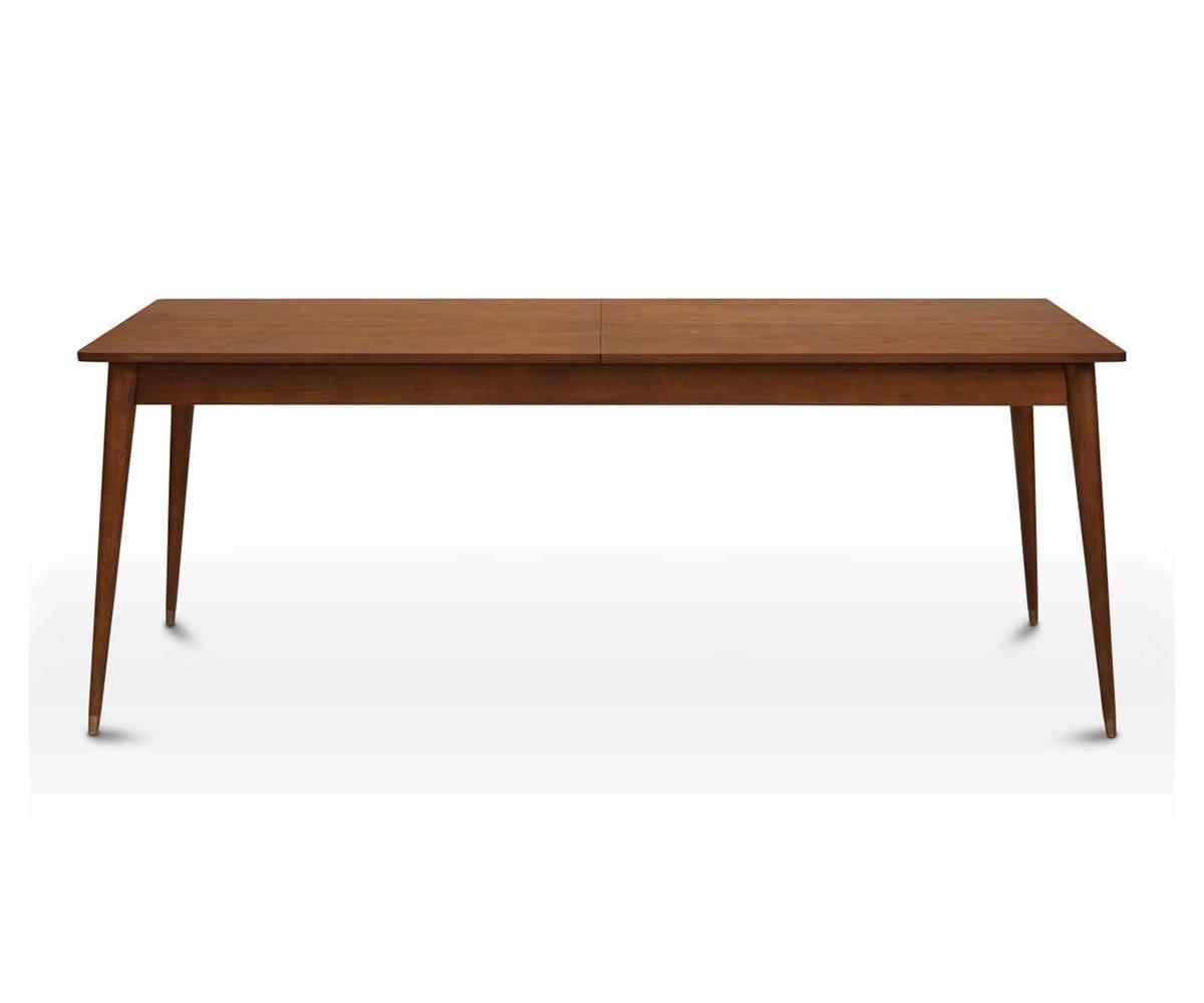 Holfred Extendable Dining Table - Expandable Wooden Table for 6 to 8 People - Perfect for Family Dinners, Entertaining Guests & Small Space Living