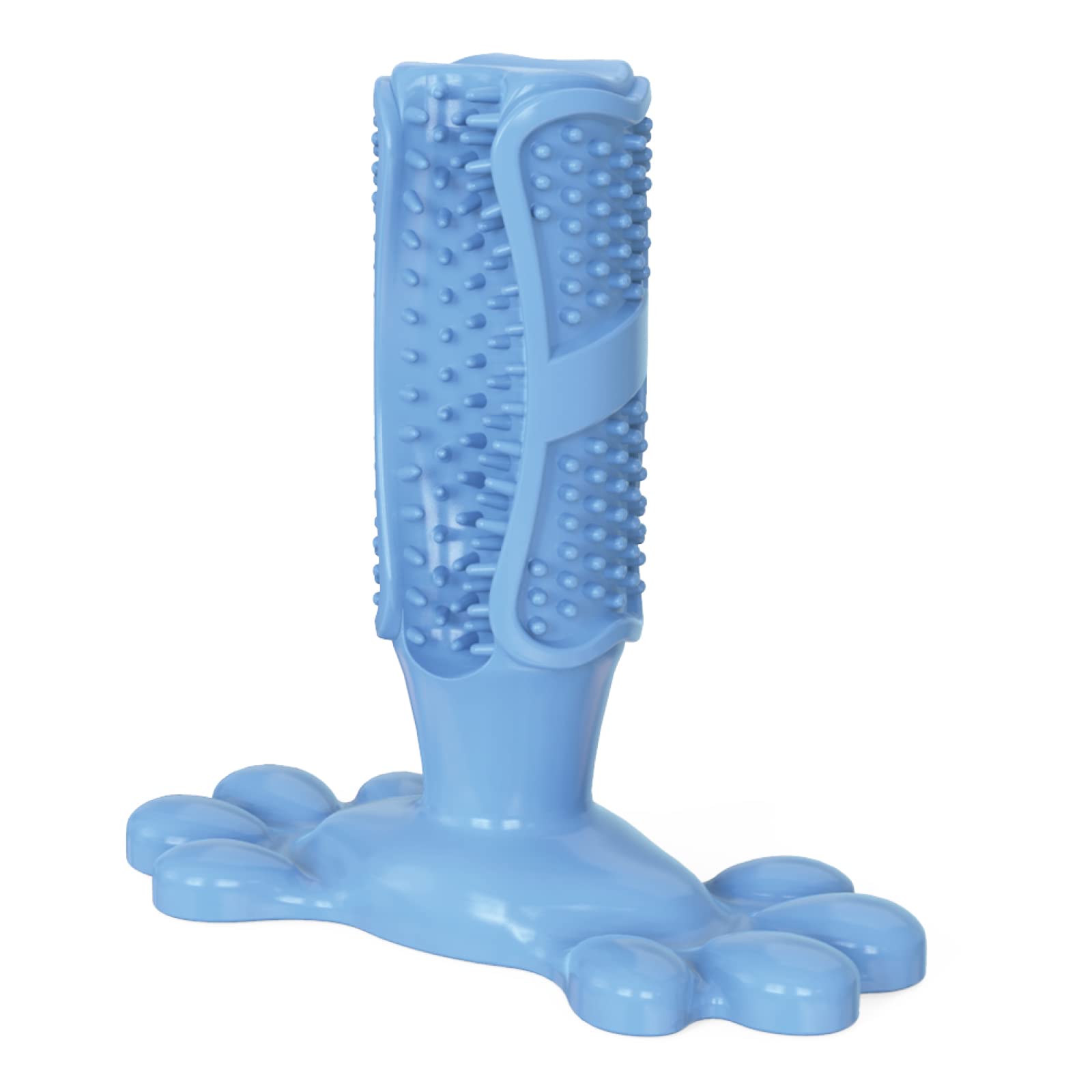 Natural Rubber Dog Toothbrush Chew Toy - Puppy Dental Care for Teeth Cleaning | Play & Oral Care
