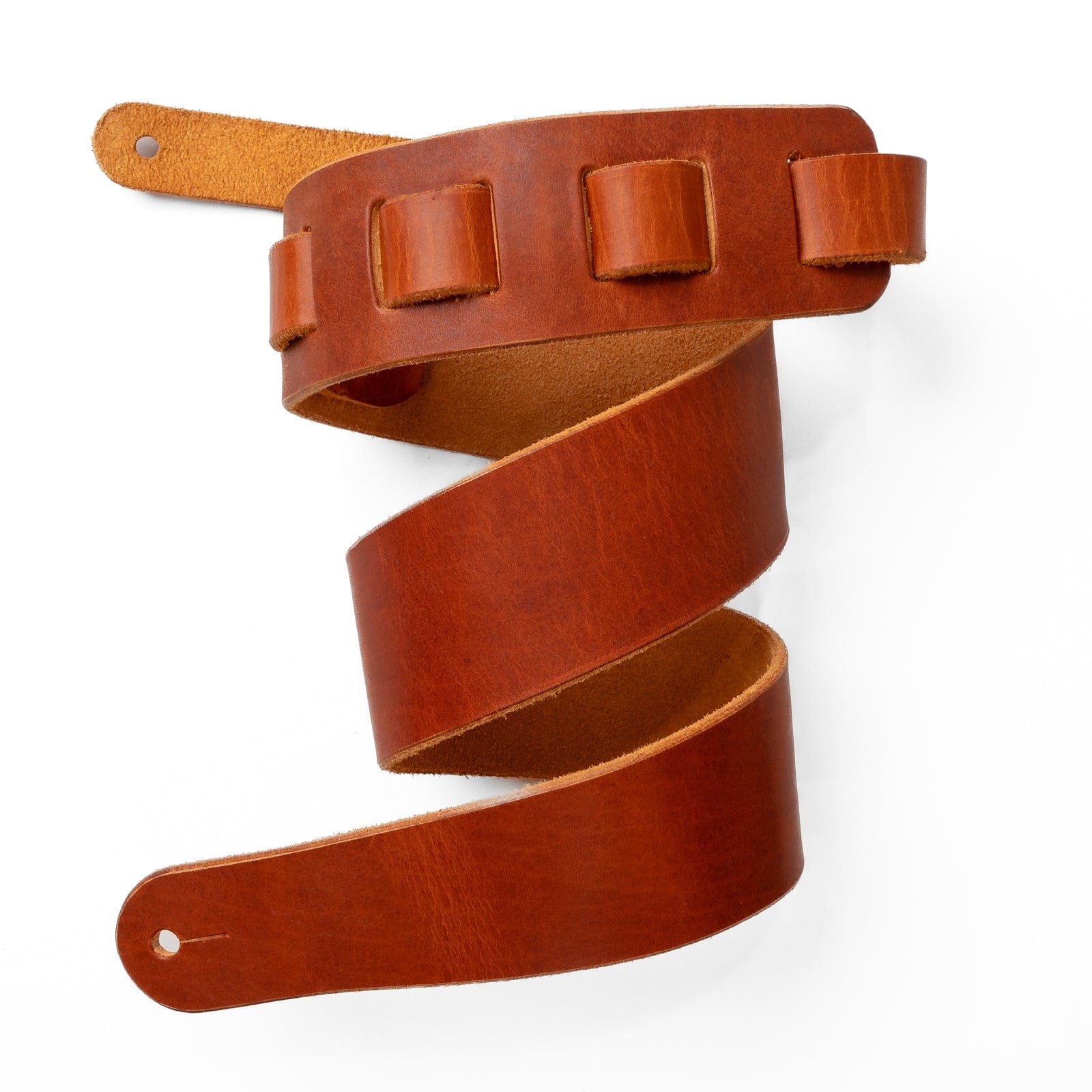 Premium Genuine Leather Guitar Strap - Adjustable & Comfortable for Electric & Acoustic Guitars - Perfect for Live Performances, Studio Sessions & Travel