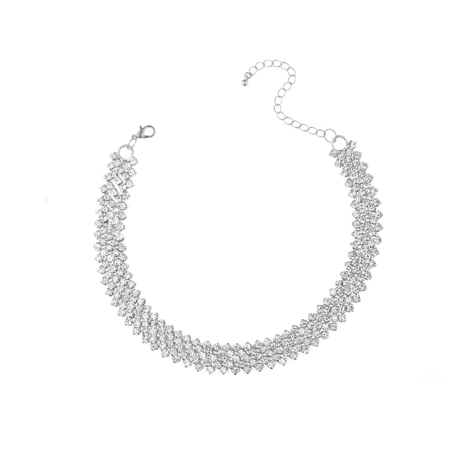 Women's Layering Necklaces Set - Geometric Choker Pendant Chain Jewelry Gift for Her (1 Piece) | Perfect for Everyday Wear, Date Nights & Special Occasions