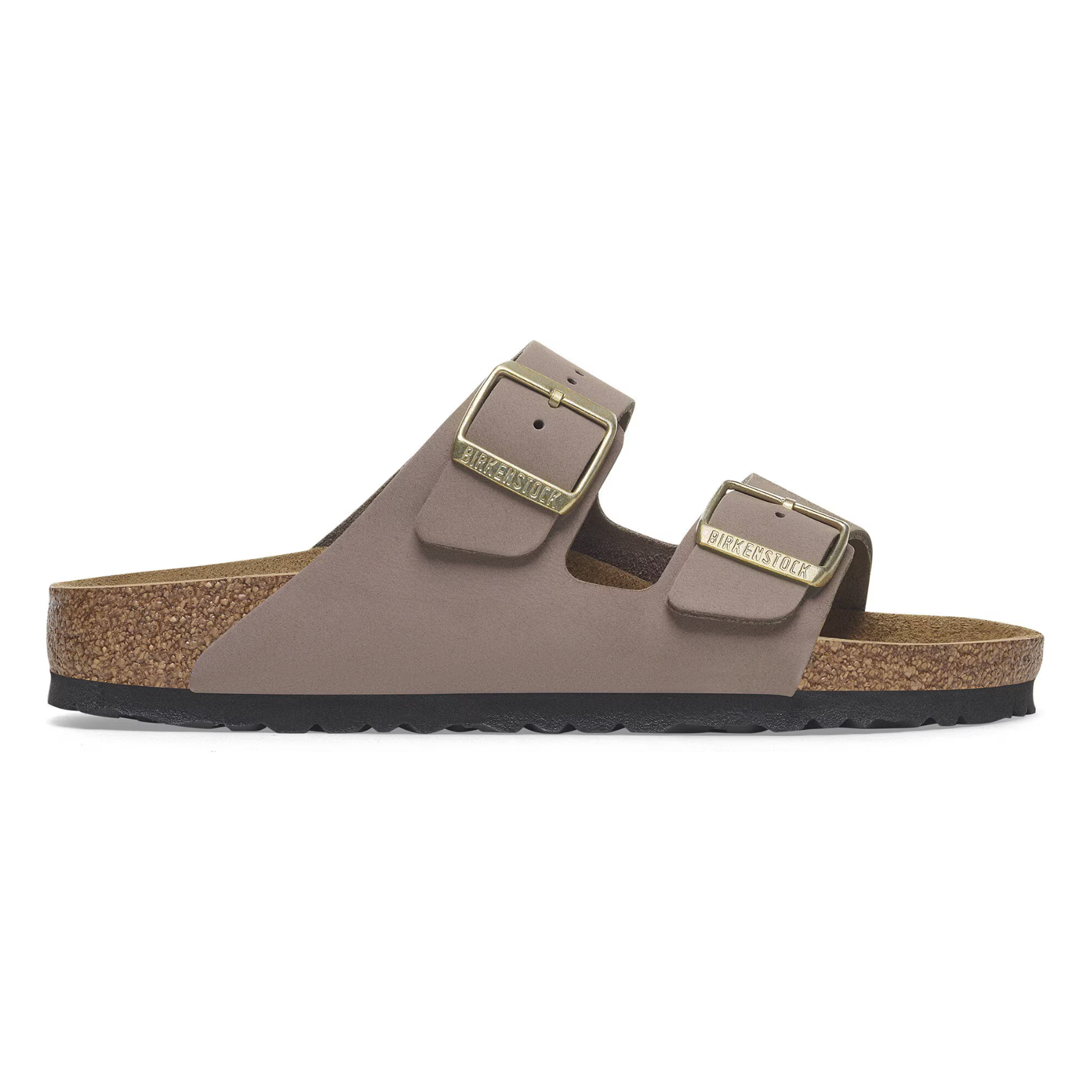 Birkenstock Women's Arizona Soft Footbed Sandals - Genuine Nubuck Leather - Comfortable & Supportive for Walking, Travel & Everyday Wear