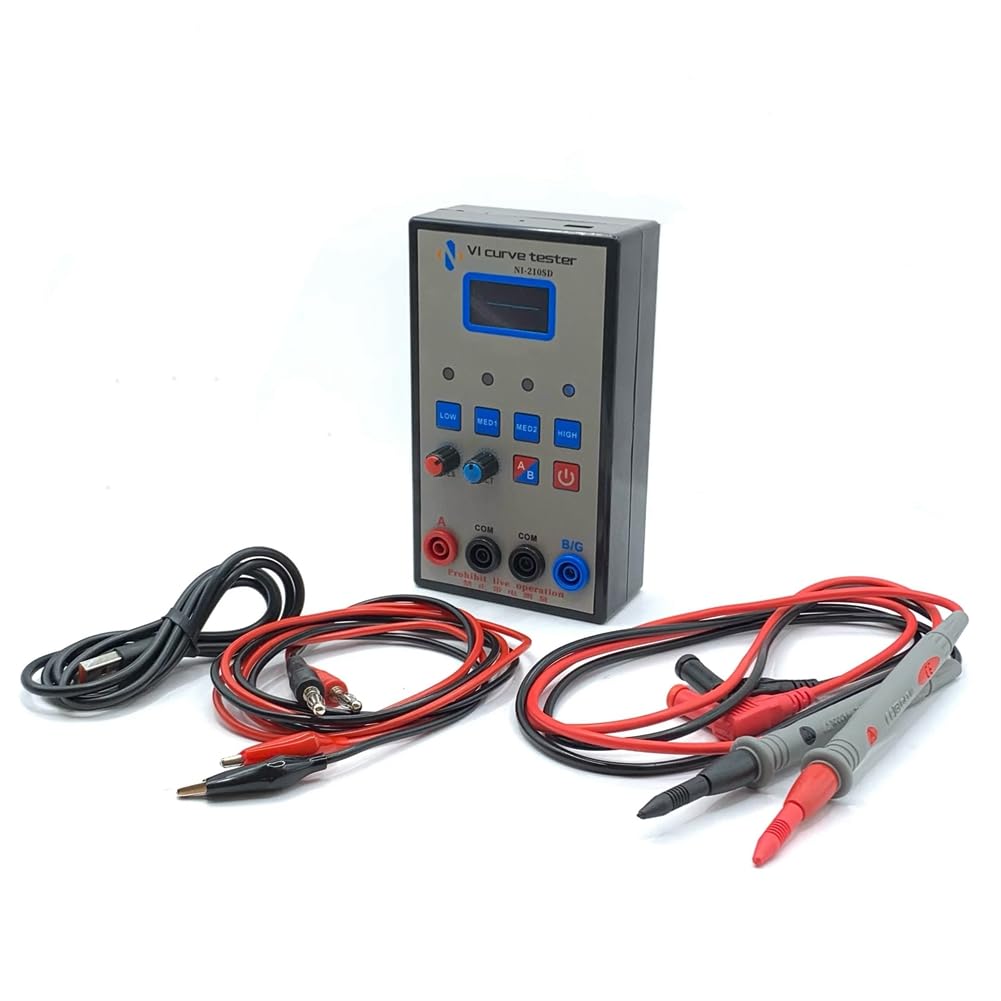 1.3 Inch Dual Channel VI Curve Tester - Automotive Diagnostic Tool for PCB Circuit Testing & Repair | Ideal for Car Mechanics & Electronics Repair Shops