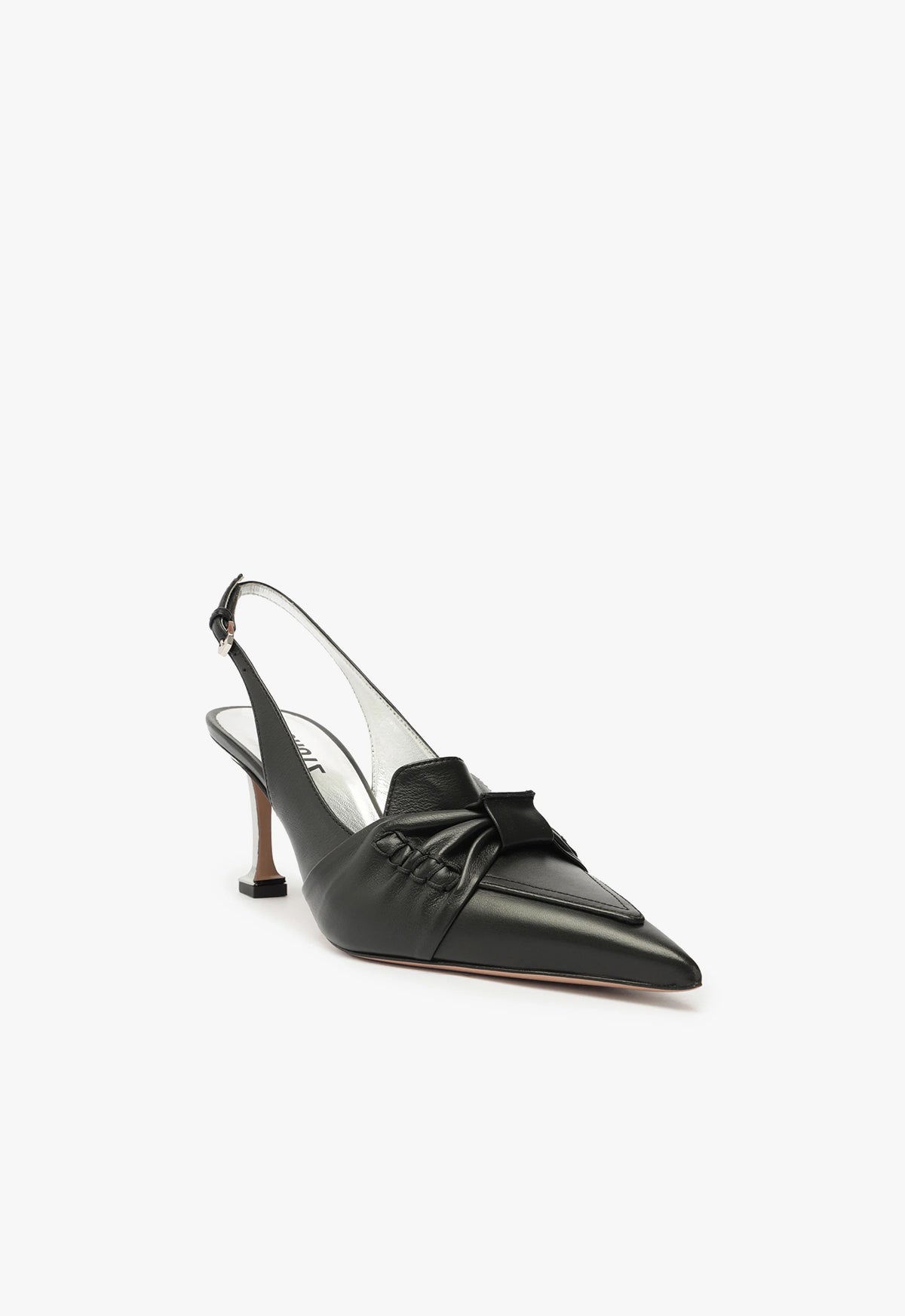 Fiorella Mid Heel Leather Pump Shoes for Women - Elegant & Comfortable Office & Party Wear