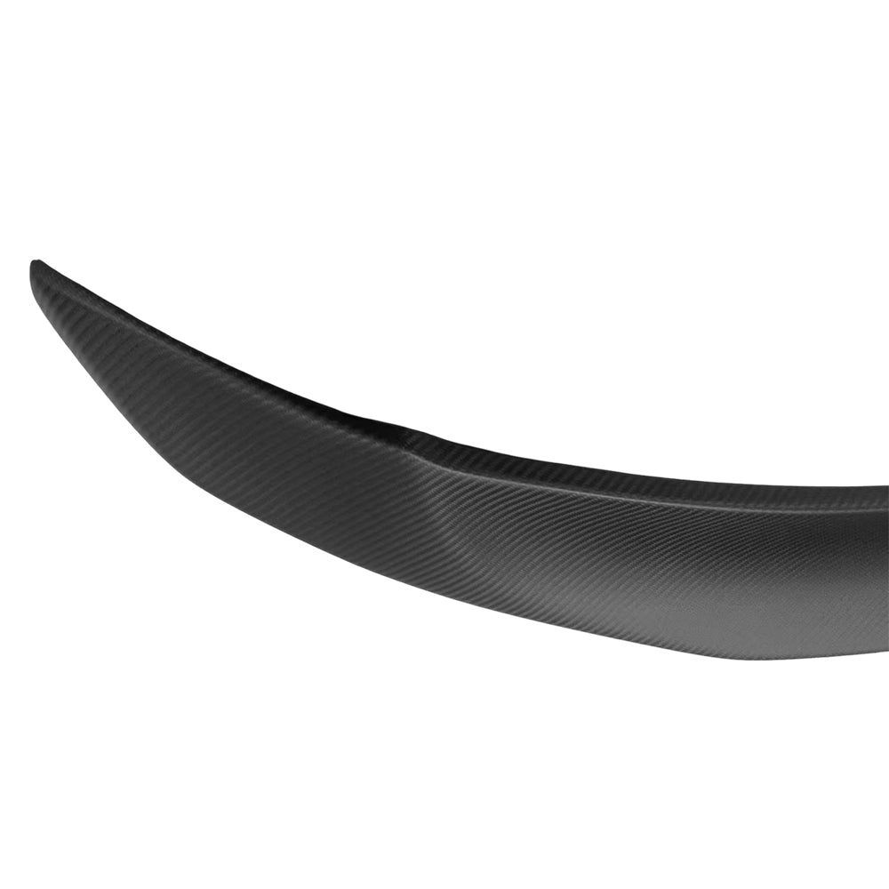 2025+ Tesla Model Y Juniper Carbon Fiber V Style Rear Wing Spoiler - High Performance Aerodynamic Body Kit Upgrade for Enhanced Stability & Style | Perfect for Racing, Car Shows & Street Performance