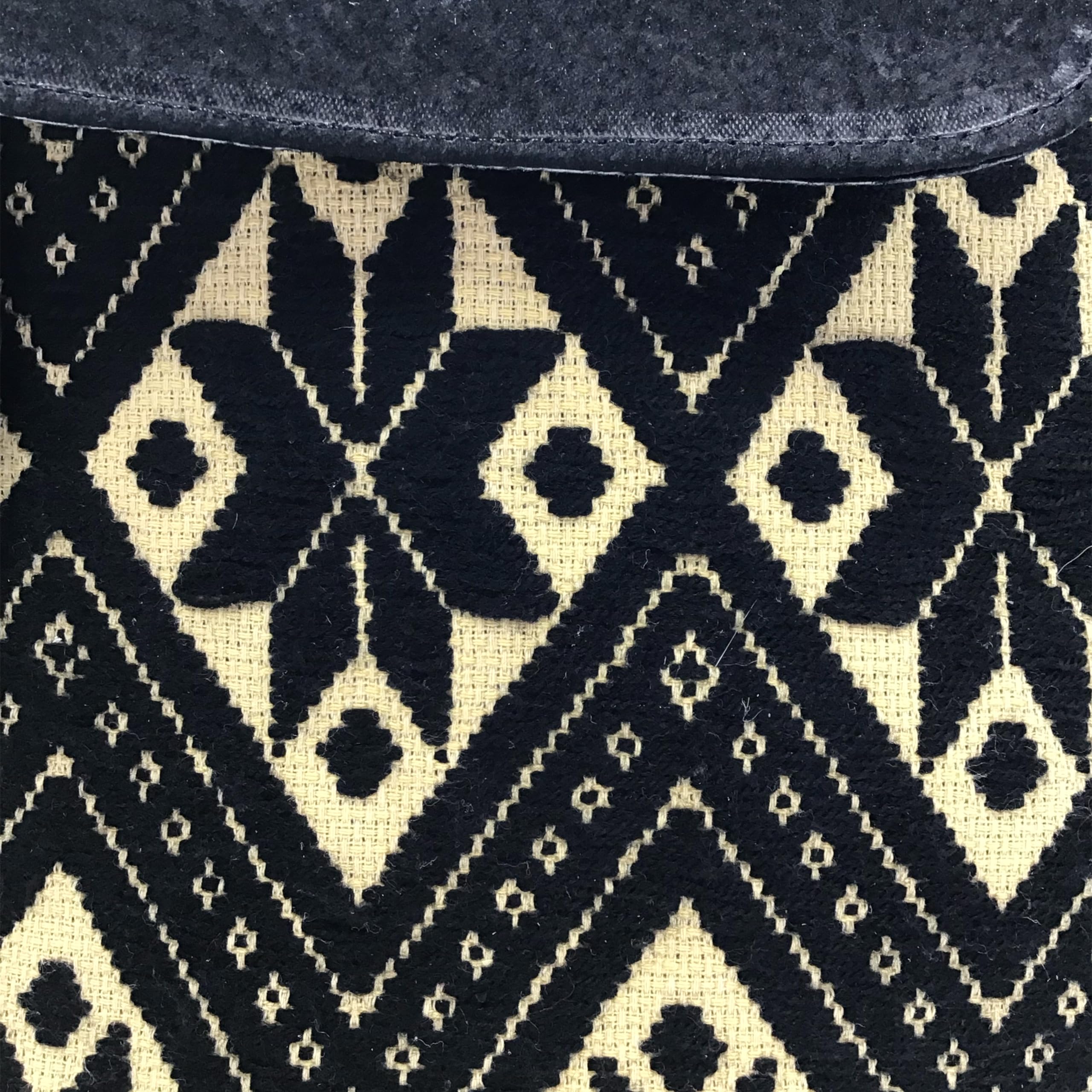 Handmade 'María' Leather Backpack with Mexican Embroidery - Unique Black Artisan Bag by Jühue Artesanal | Perfect for Travel, Work & Everyday Use | Made in Mexico