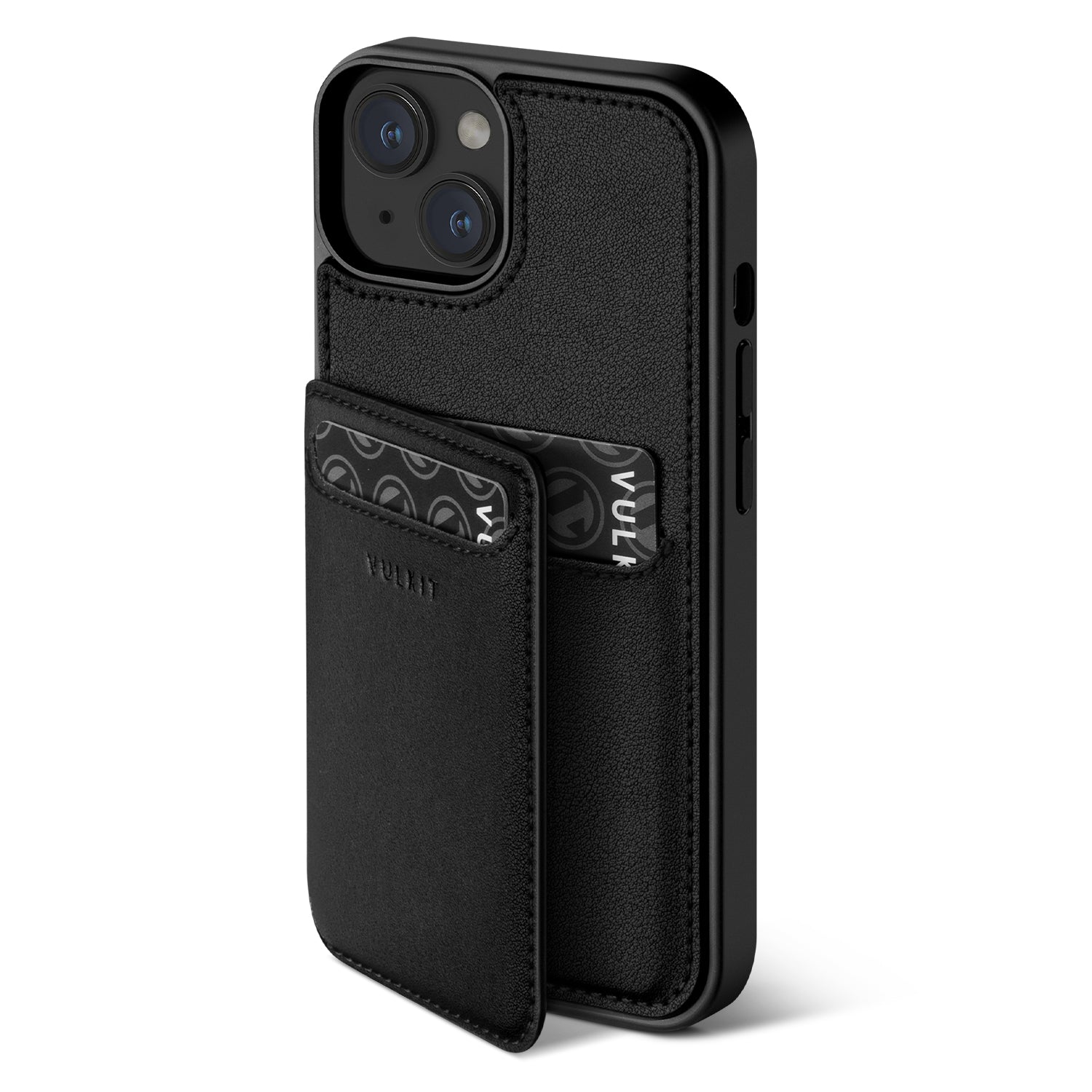 Premium Leather Magnetic Wallet Case for iPhone 14 Series - Shockproof Protection with Built-in Card Holder | Perfect for Everyday Use, Travel & Business Meetings