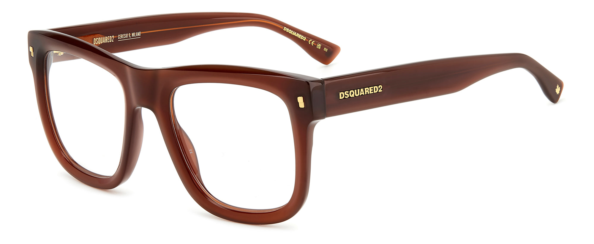DSQUARED2 D2 0114 Sunglasses - Polarized Aviator Style for Men & Women - UV Protection - Perfect for Driving, Beach & Outdoor Activities