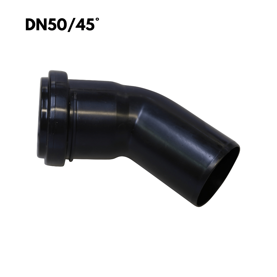 OASE Black Connection Pipe (DN110/75/50) - Durable PVC Plumbing Fittings for Drainage Systems, Sewer Lines & Water Supply - Perfect for Home, Garden & Industrial Use