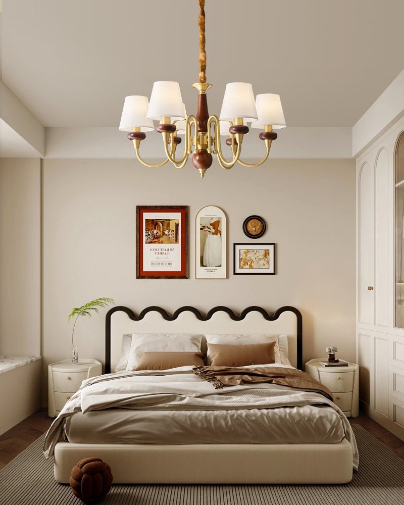 Elegant Crystal Chandelier - Modern Luxury Ceiling Light Fixture for Dining Room, Living Room & Bedroom | Perfect for Home Decor & Wedding Venues